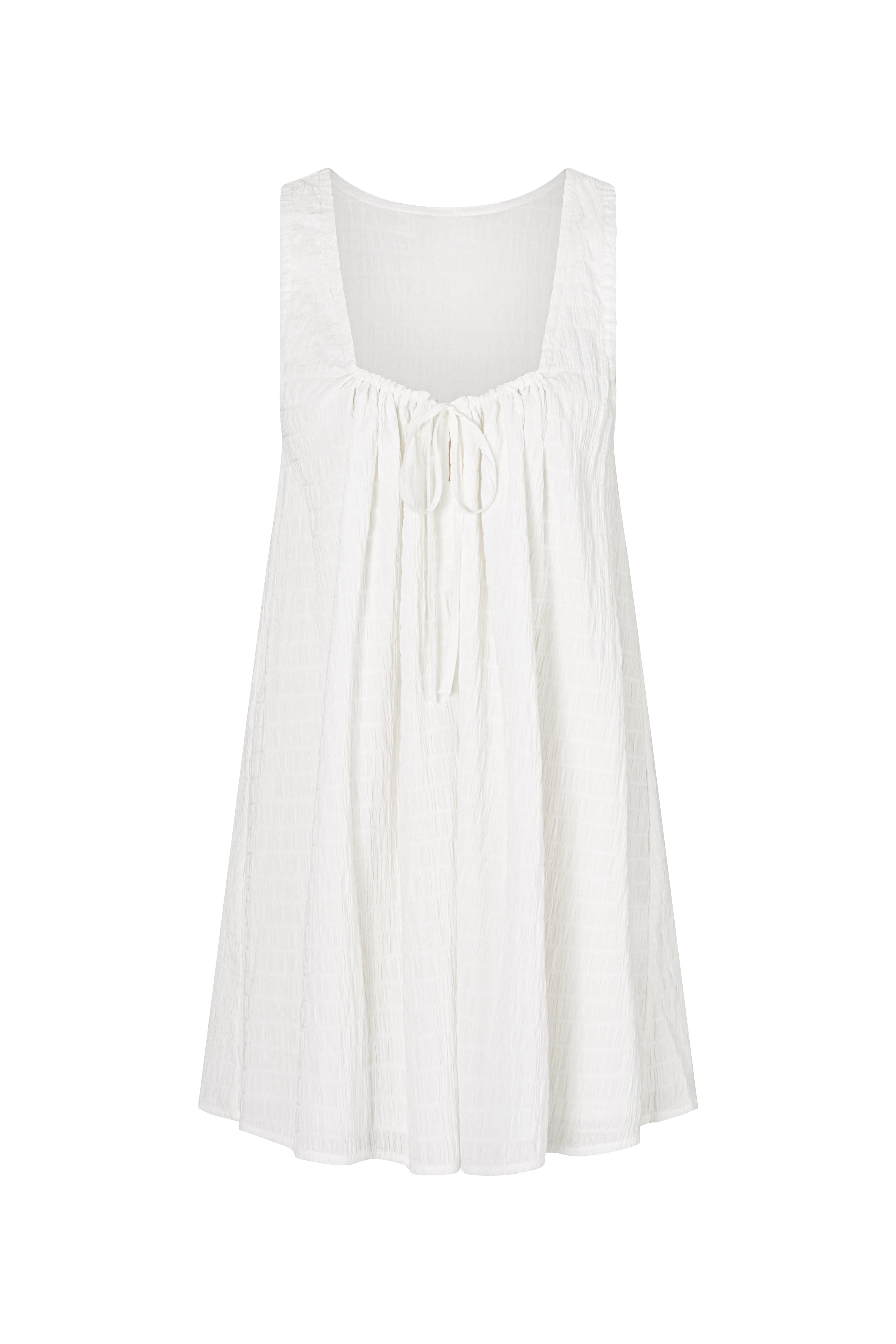 WILLOW MINI DRESS - IVORY