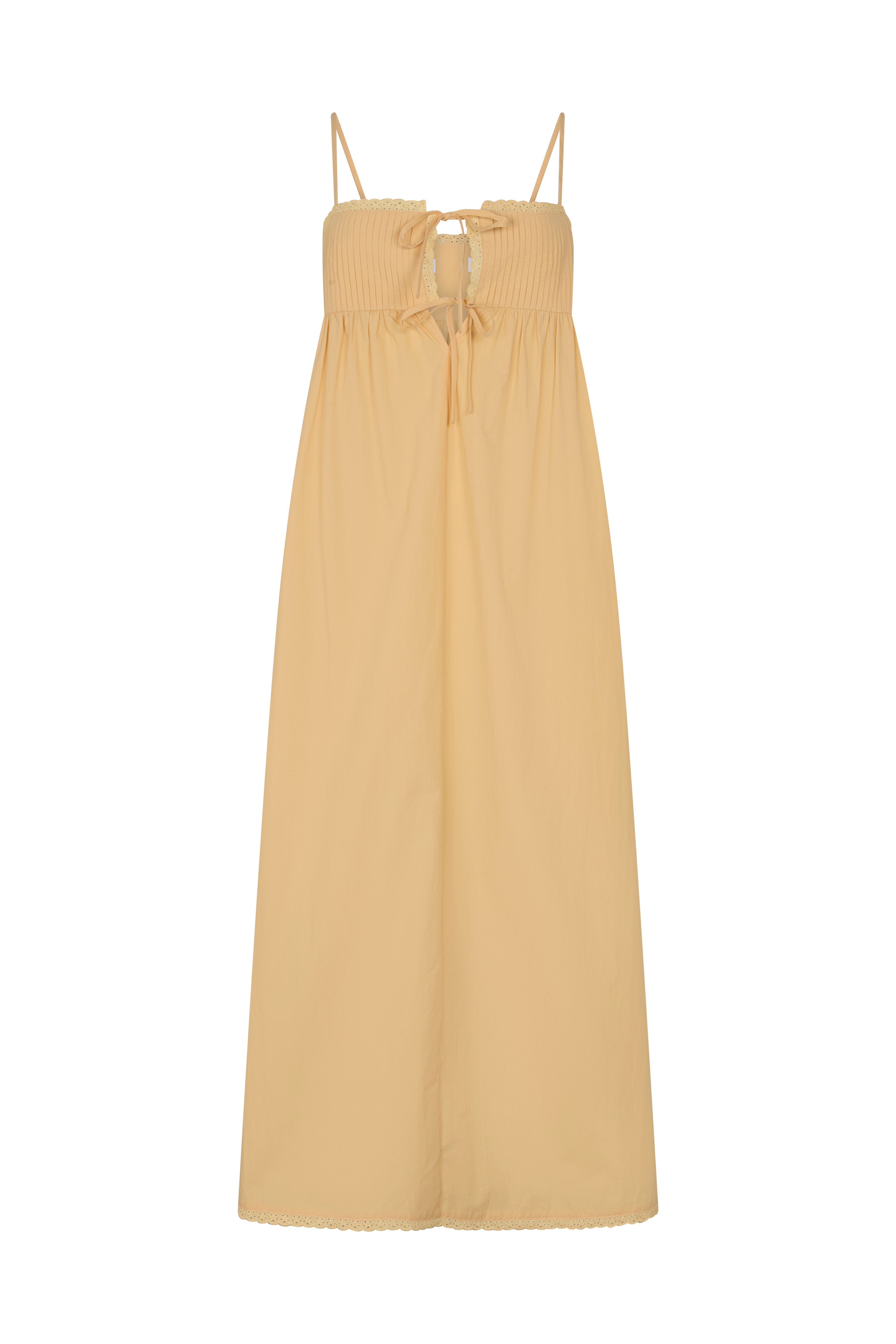 LILYA MAXI DRESS - PEACH