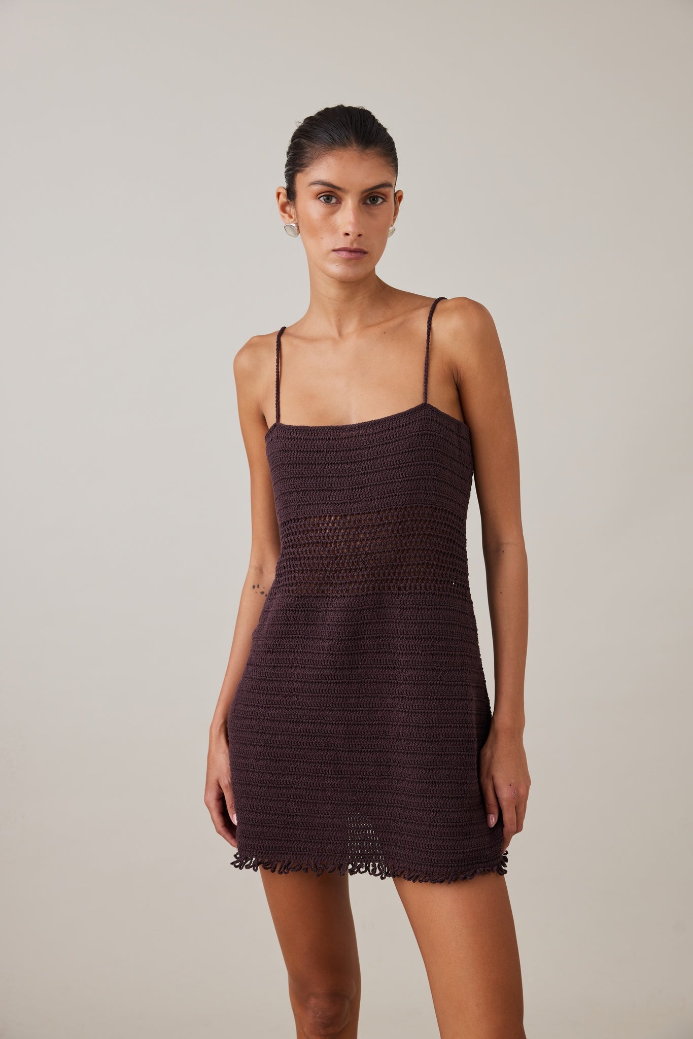 PIERO DRESS - CACAO