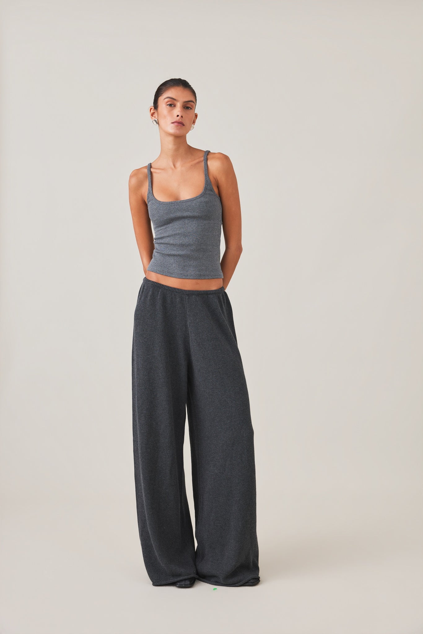 PRE-ORDER | SABINE PANT - CHARCOAL