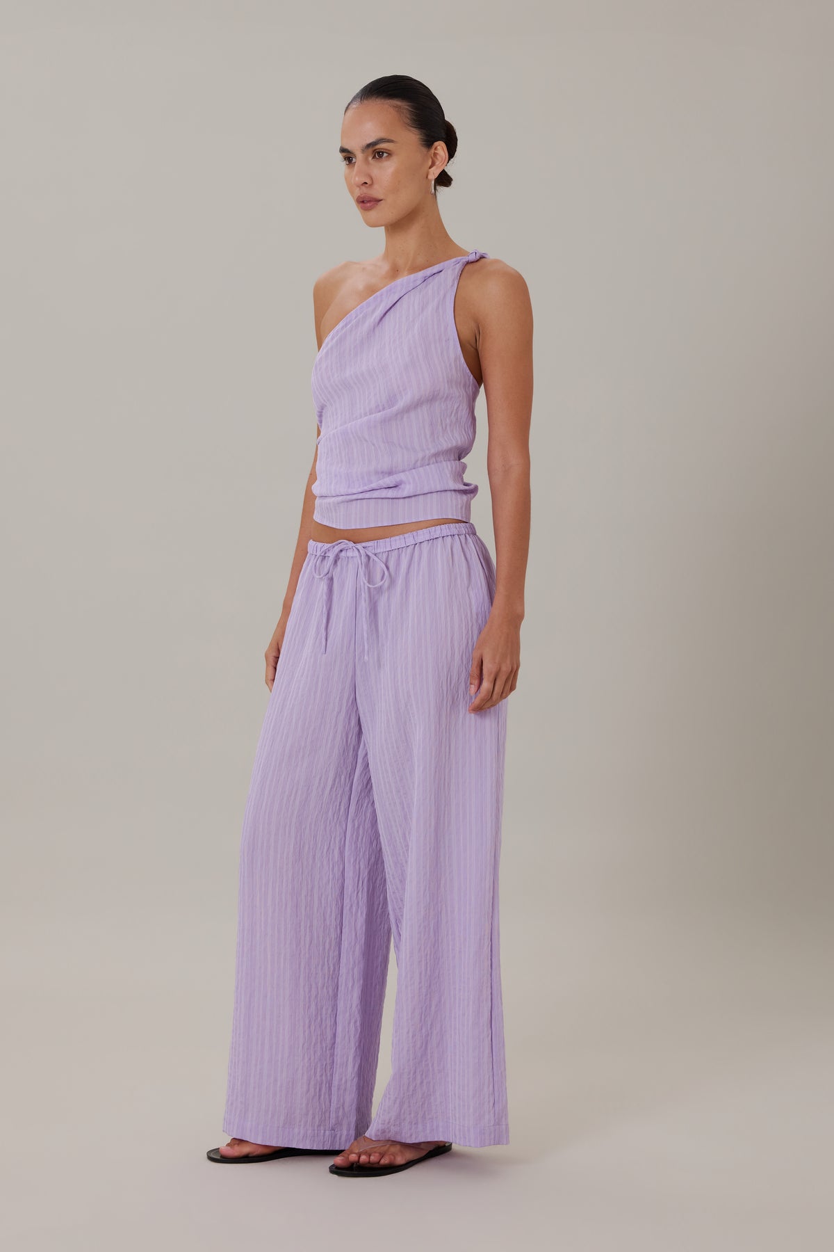 ORTA PANT - LILAC STRIPE