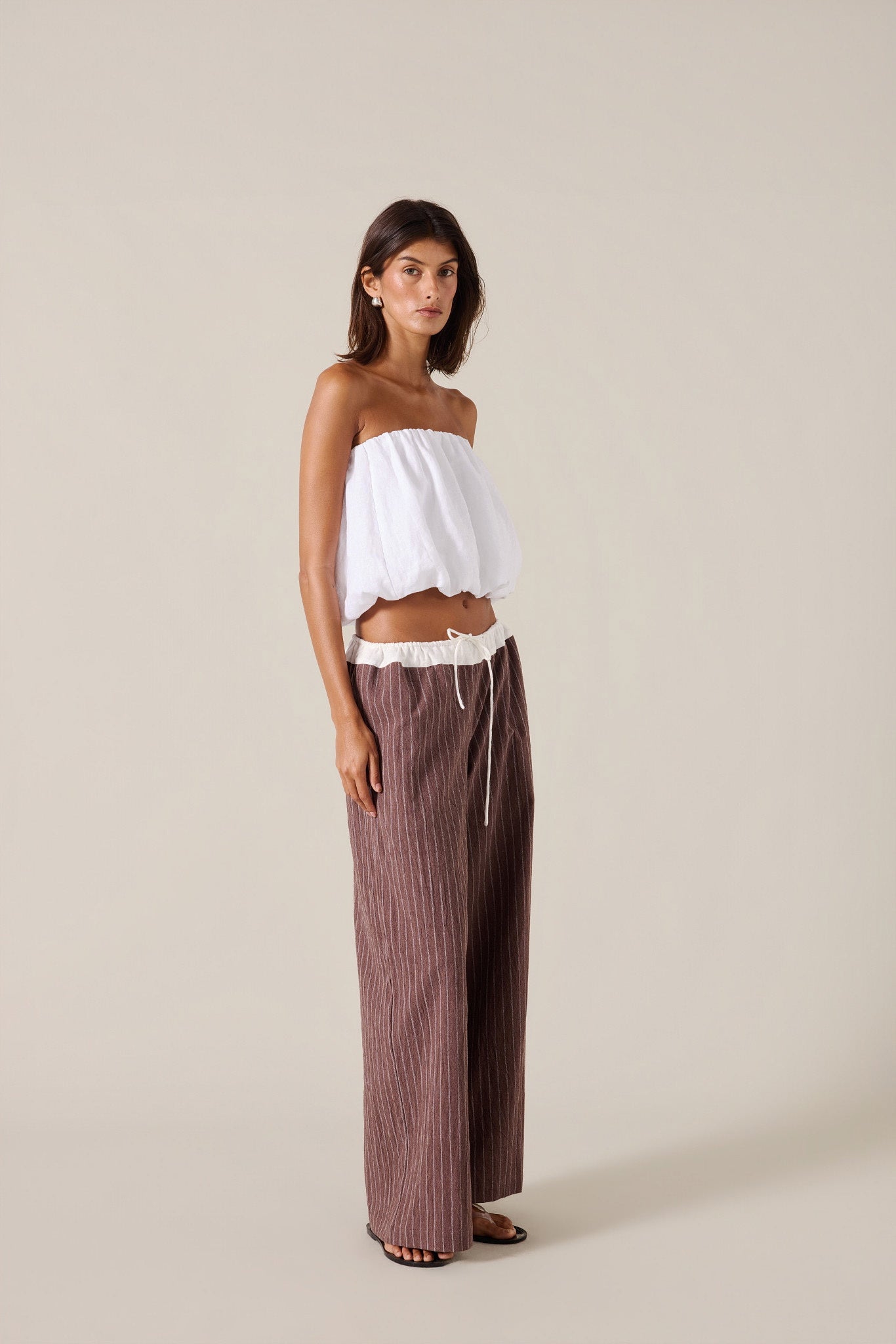 VERCI PANT - SIENNA STRIPE