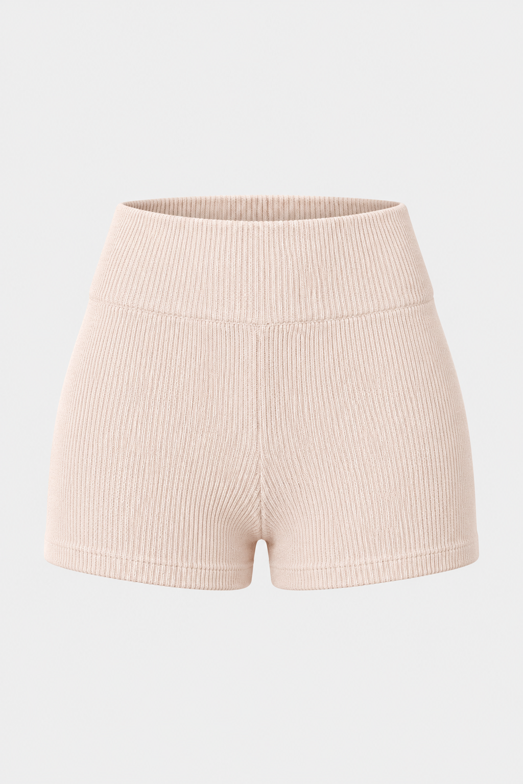 SOL KNIT SHORT - PANNA COTTA