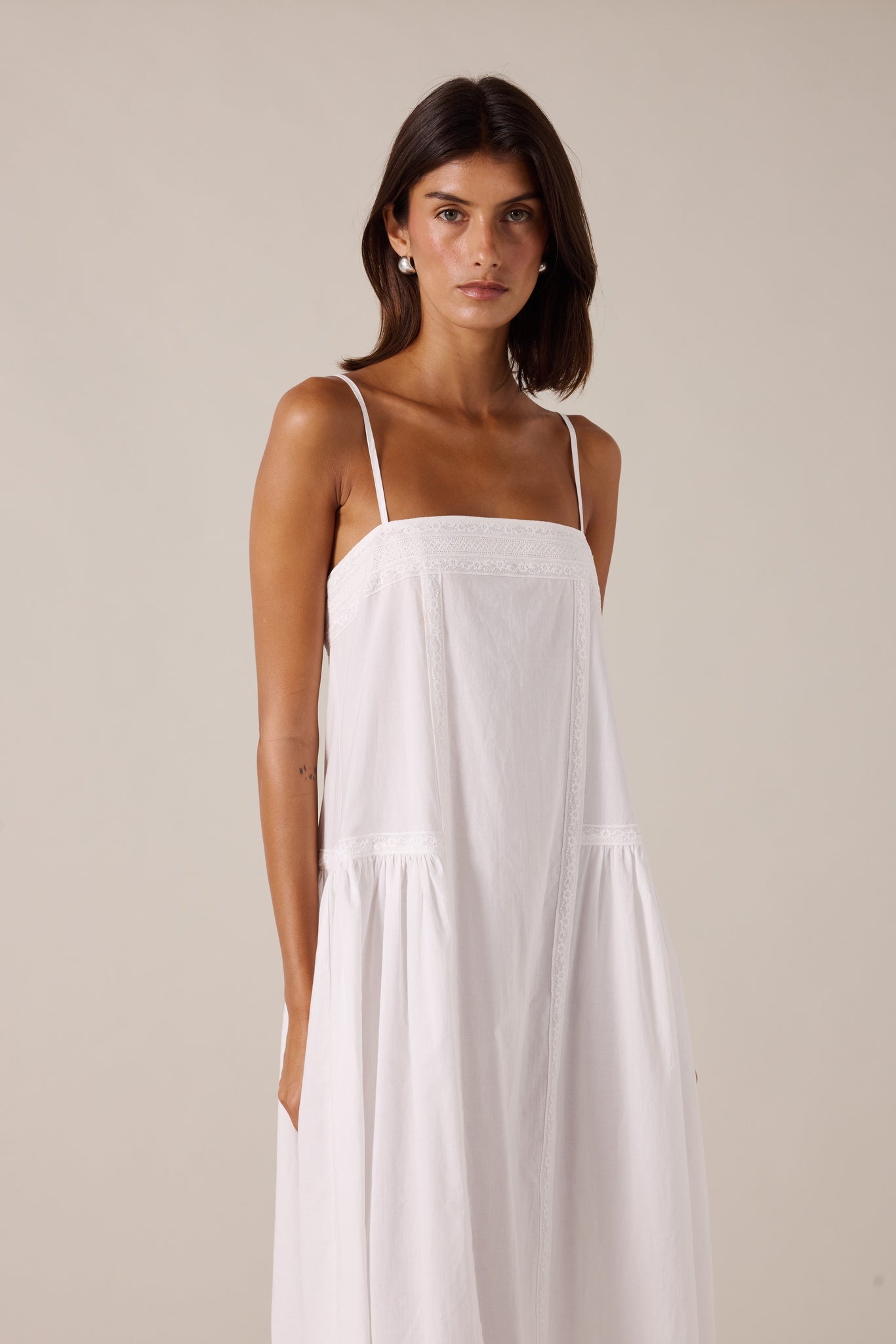 COMING SOON | MARISOL MAXI DRESS - PEARL