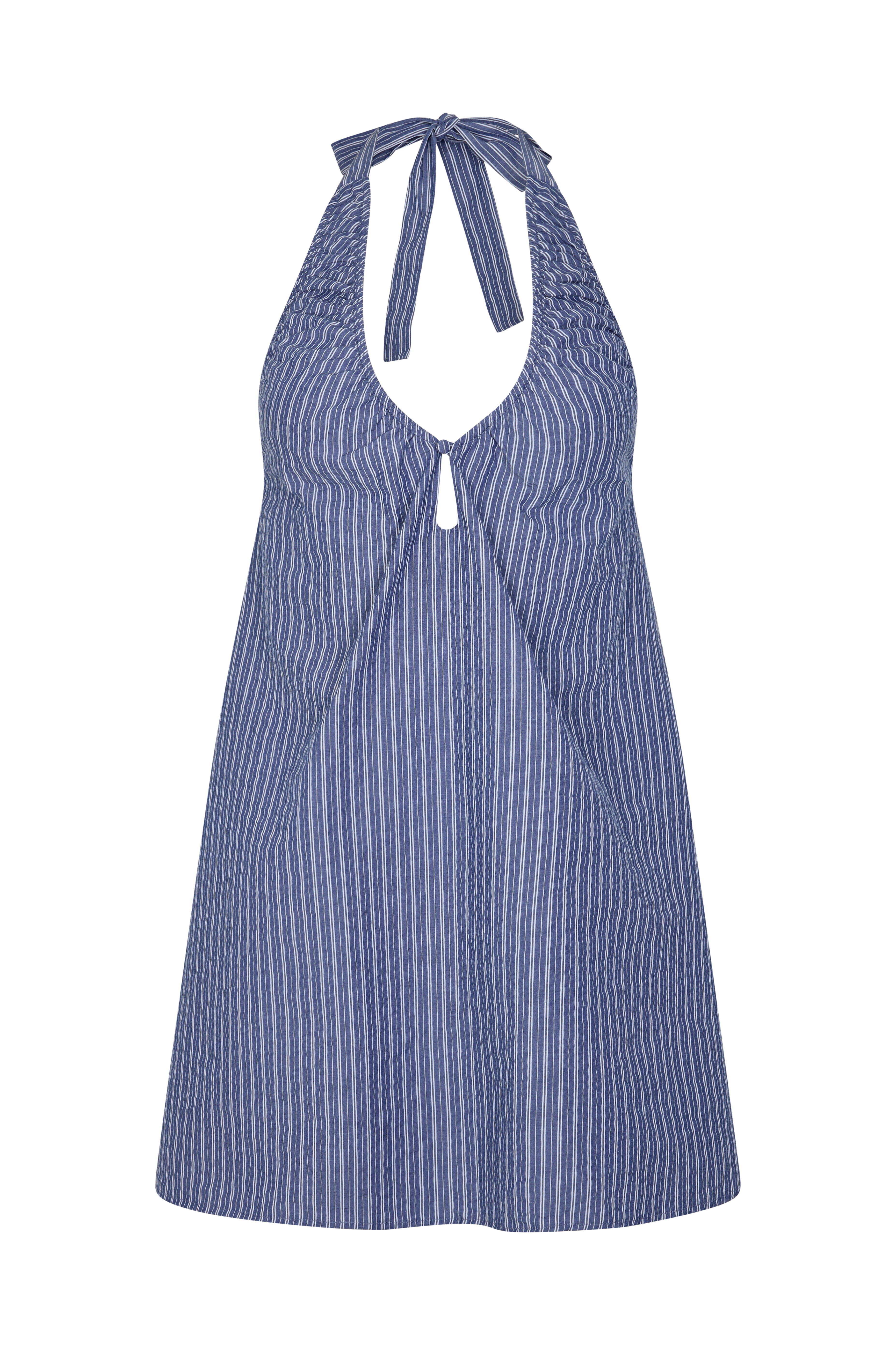 SIDNEY HALTER DRESS - OCEANIA