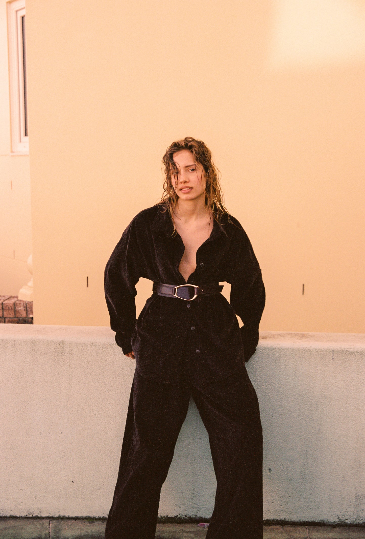 RILEY PANT - CHOCOLATE