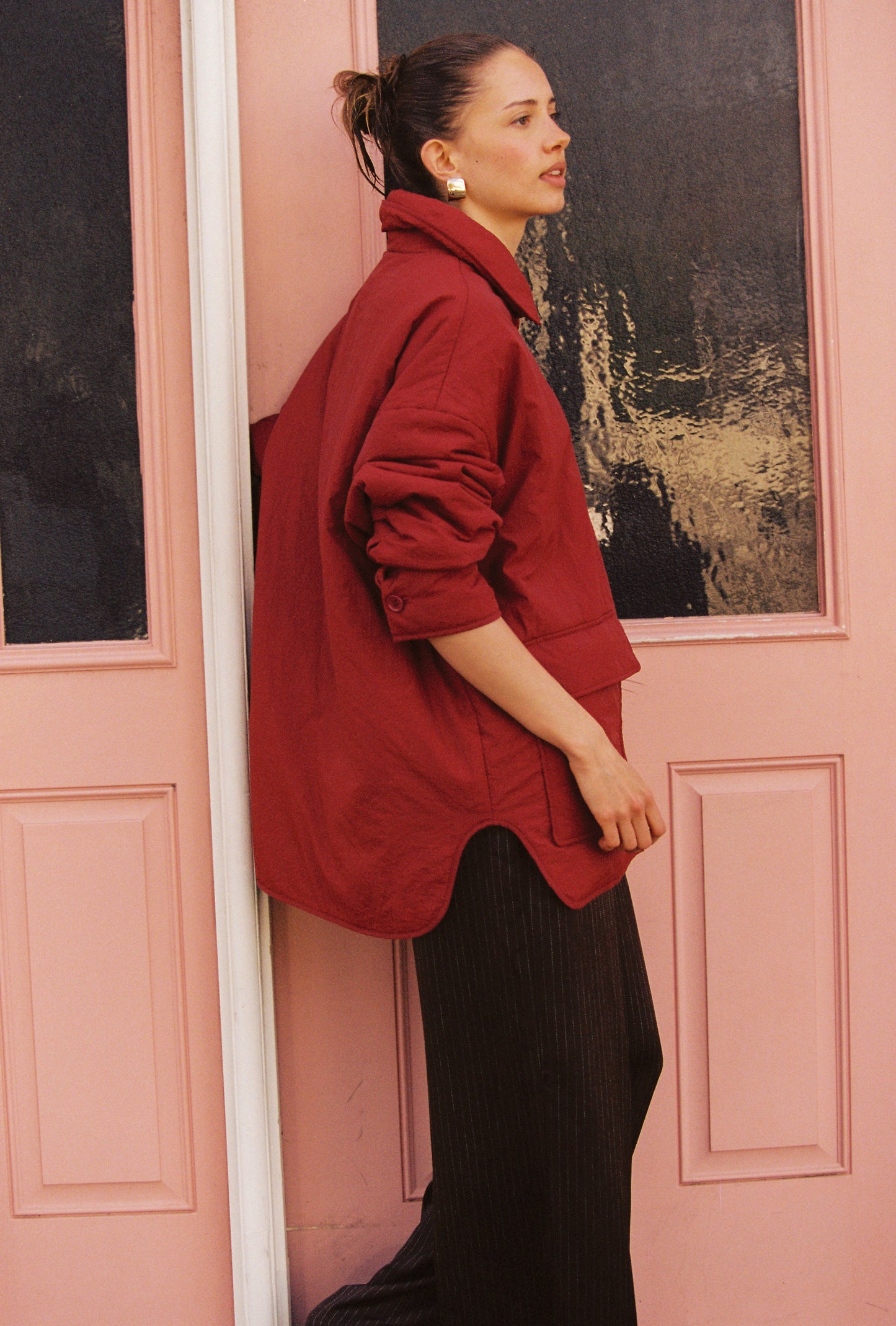 ARIE JACKET - RASPBERRY