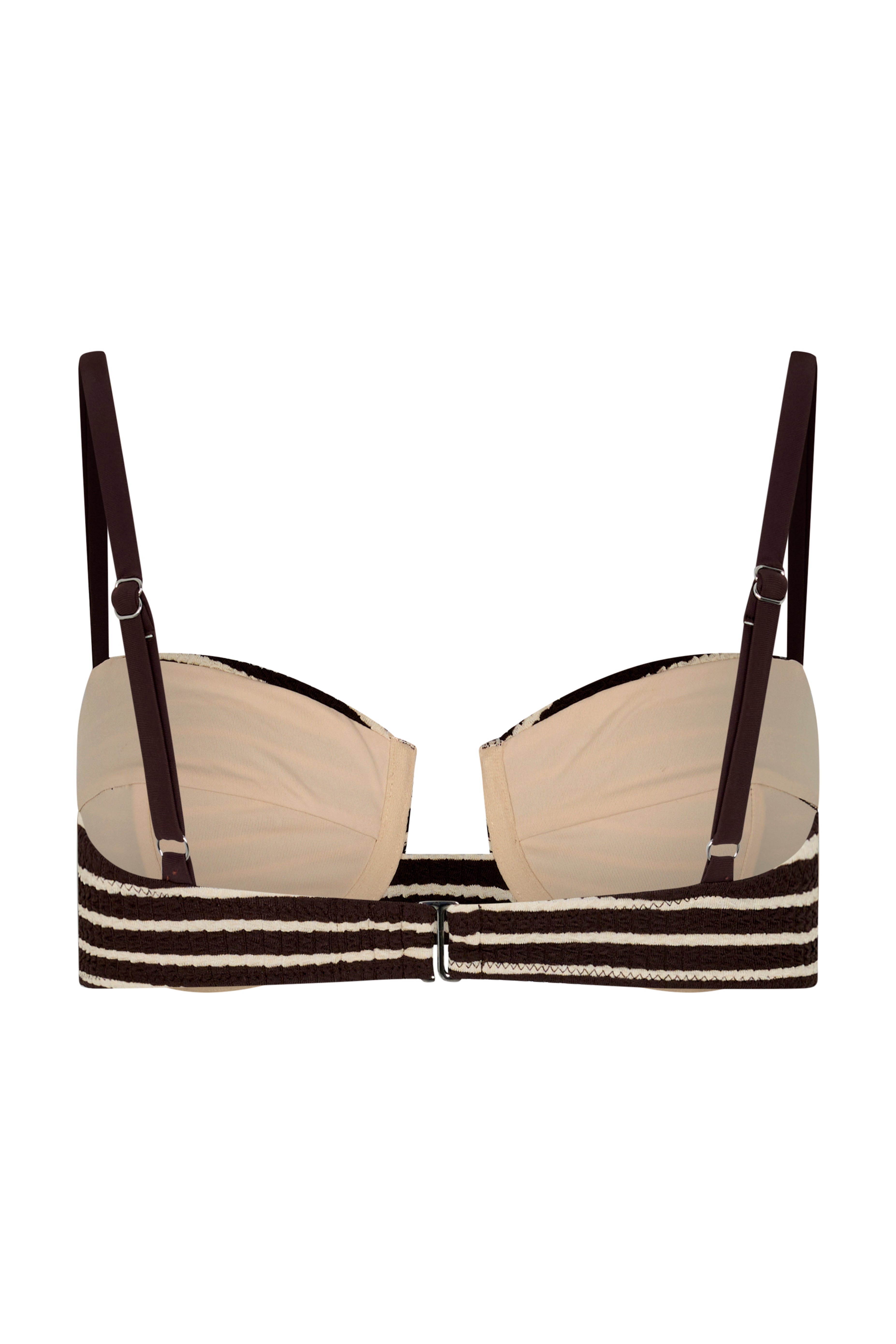 RAYA BRA CUP - CACAO STRIPE