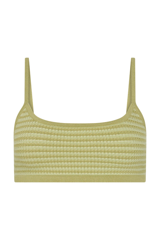 WREN BRALETTE - PISTACHIO