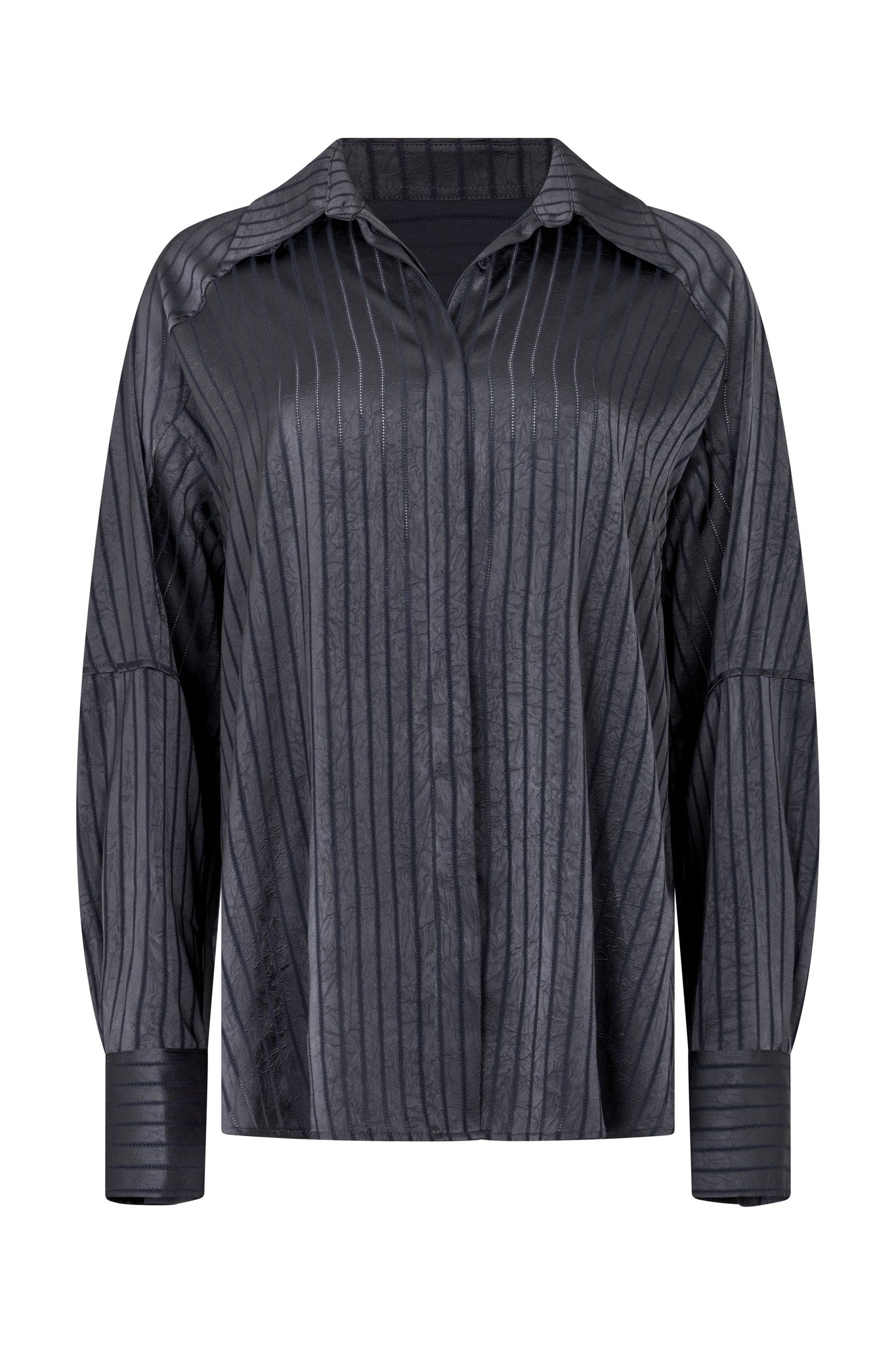 IVY SHIRT - INK STRIPE