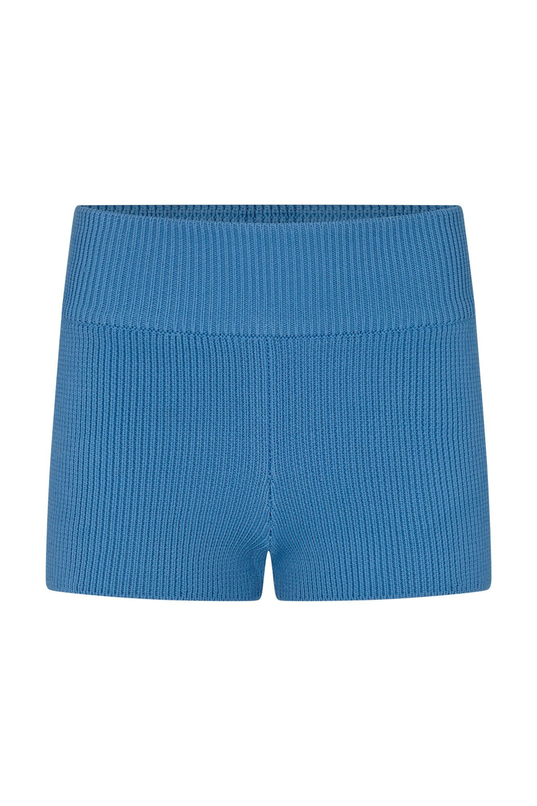 ESSENTIAL KNIT SHORT  - BLEUE