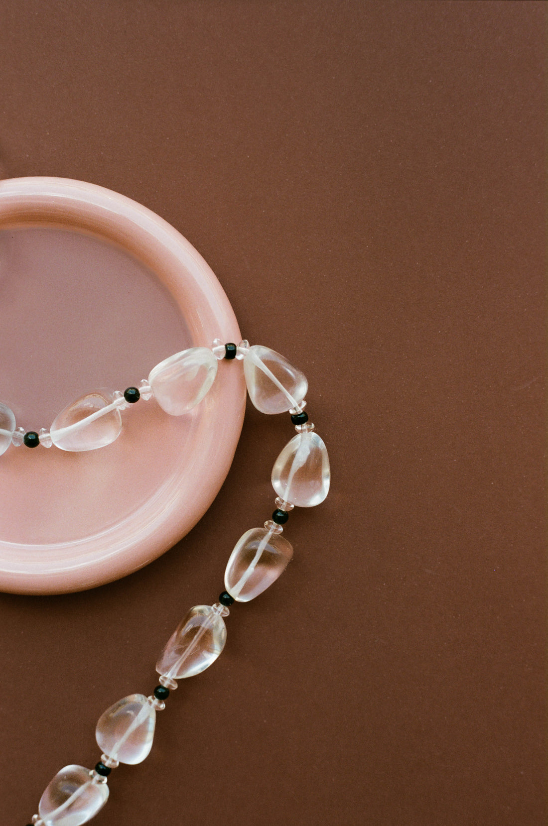 COMO NECKLACE - OPAL NOIR