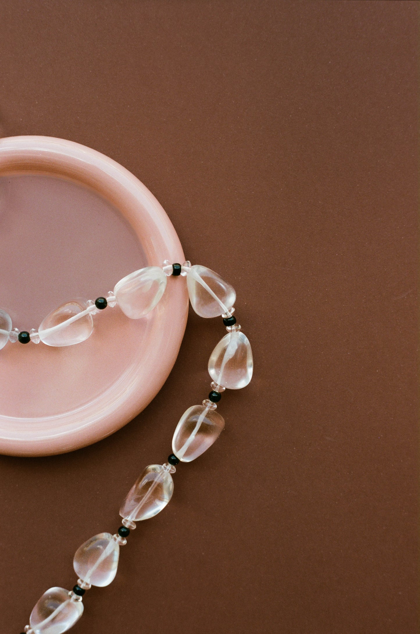 COMO NECKLACE - OPAL NOIR