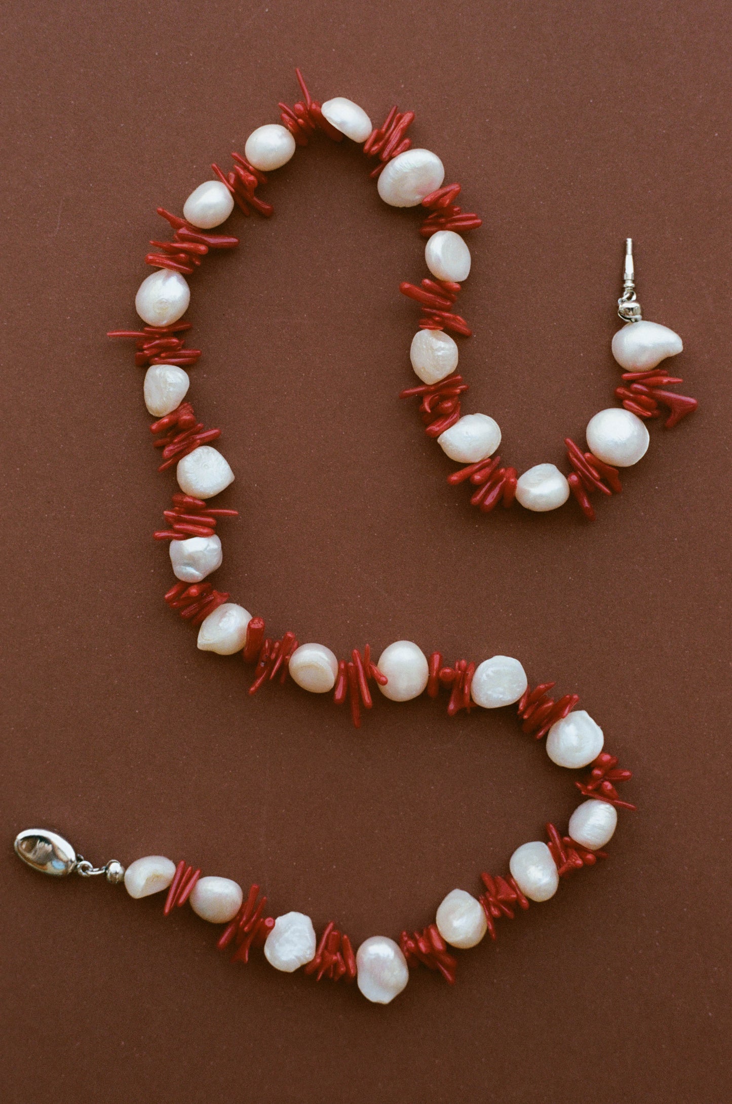 CARO NECKLACE - CLAY PEARL