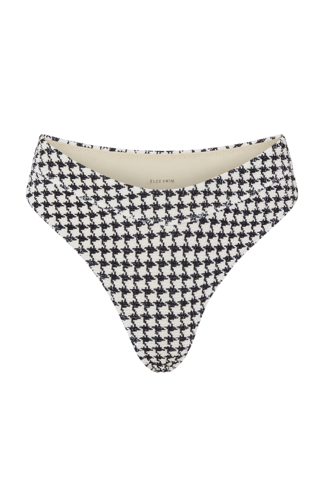 ESCAPE MID RISE BOTTOM - HOUNDSTOOTH