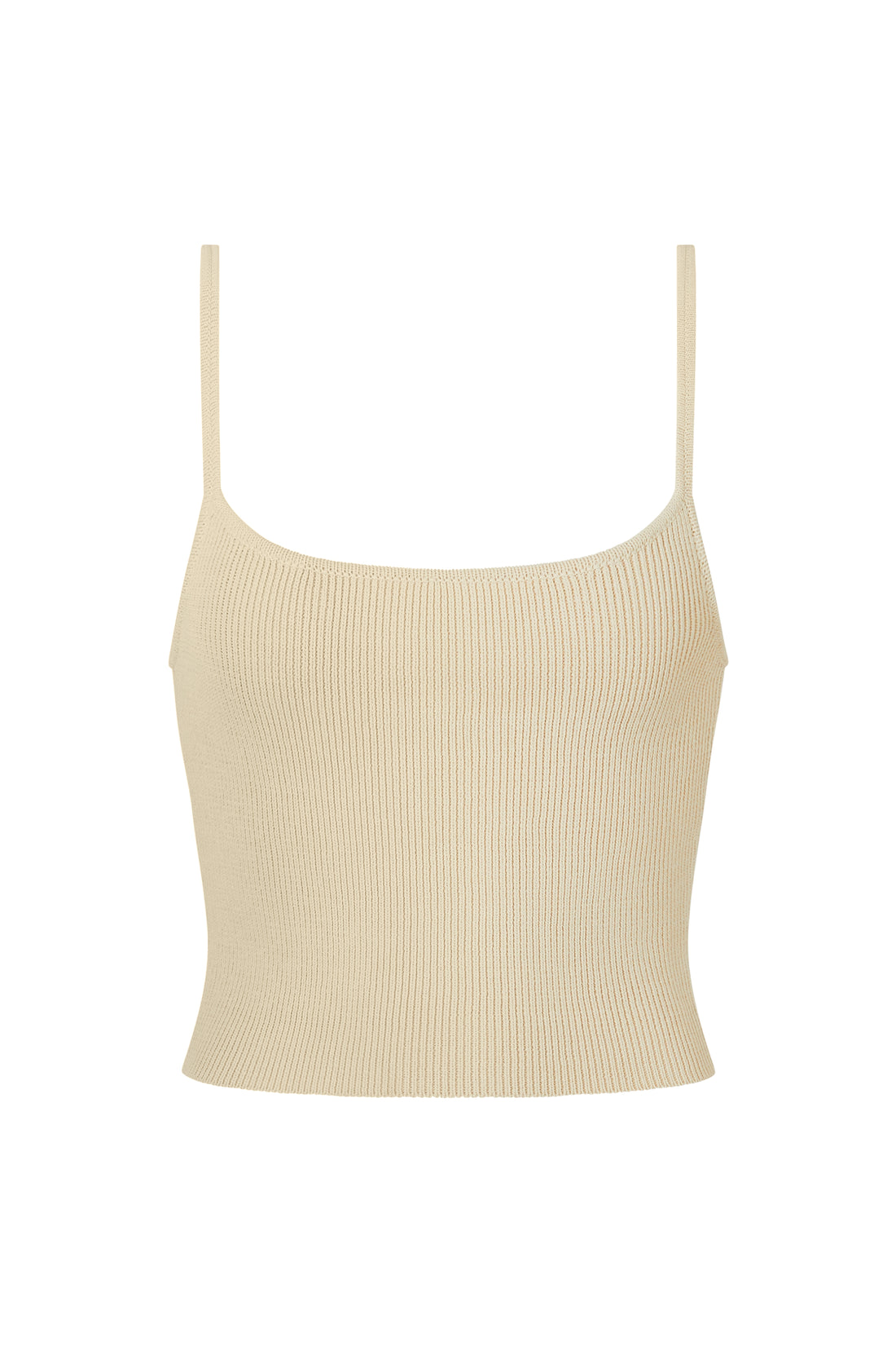 SOL KNIT TANK - MILK