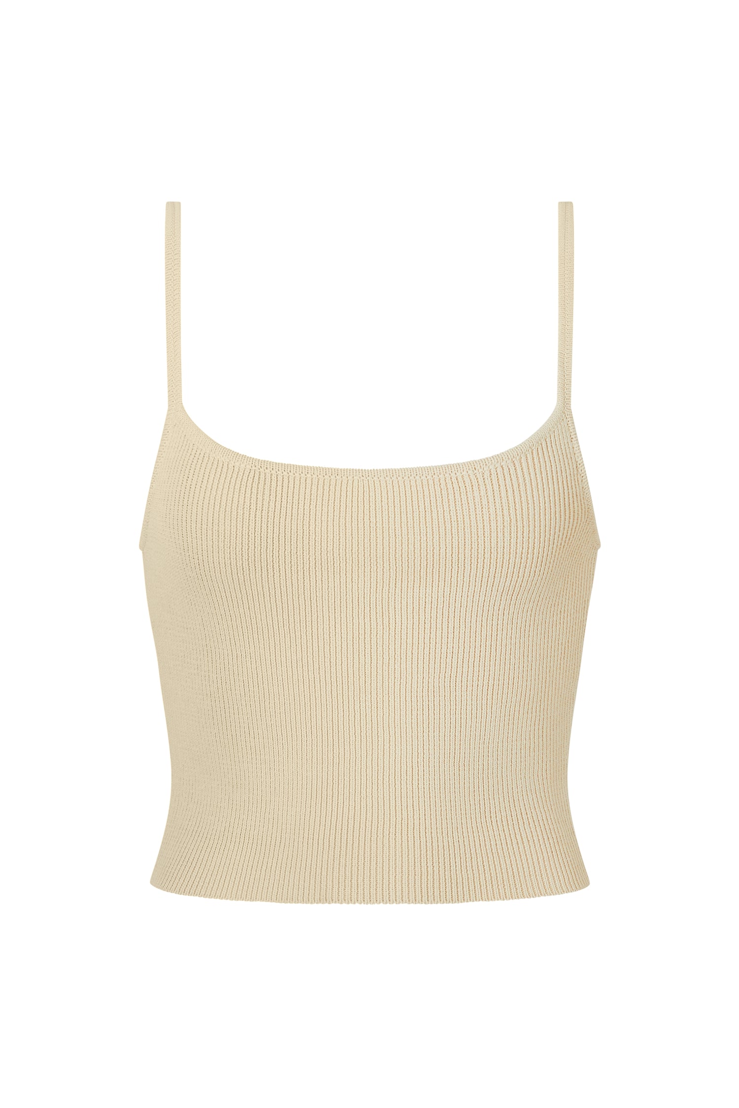 SOL KNIT TANK - MILK