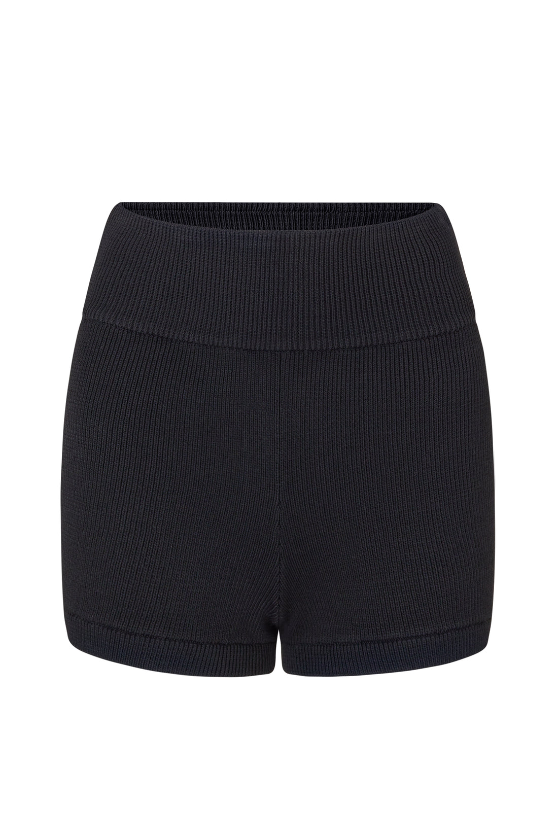 SOL KNIT SHORT - BLACK