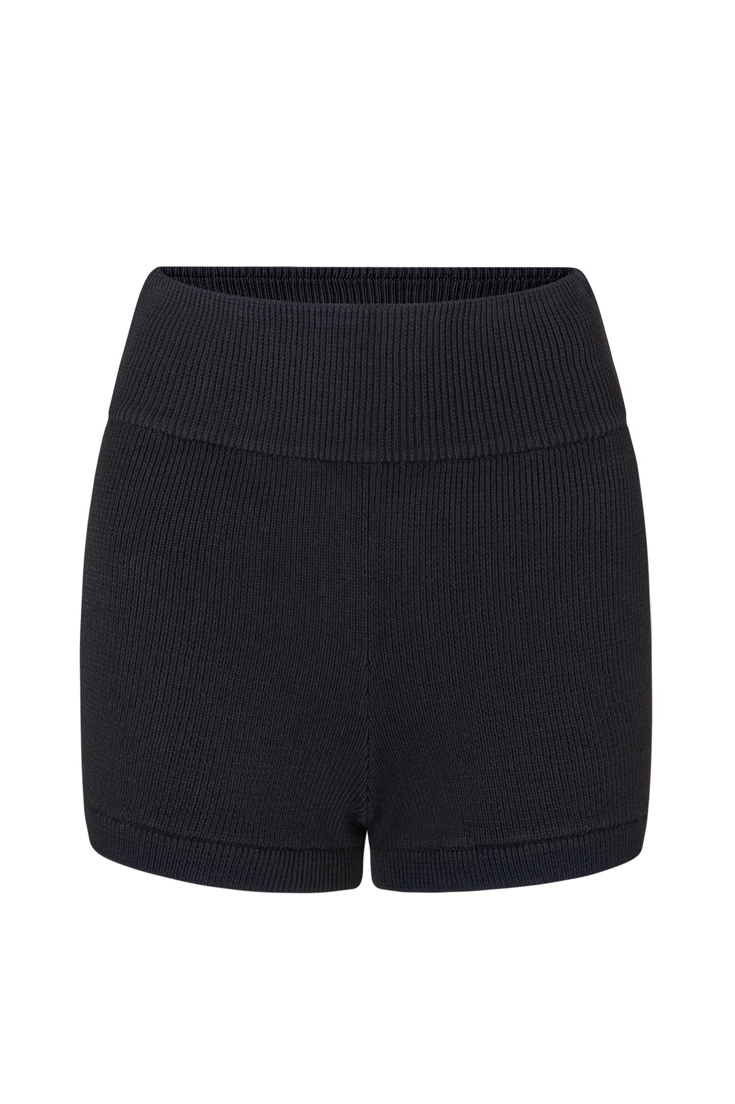 SOL KNIT SHORT - BLACK