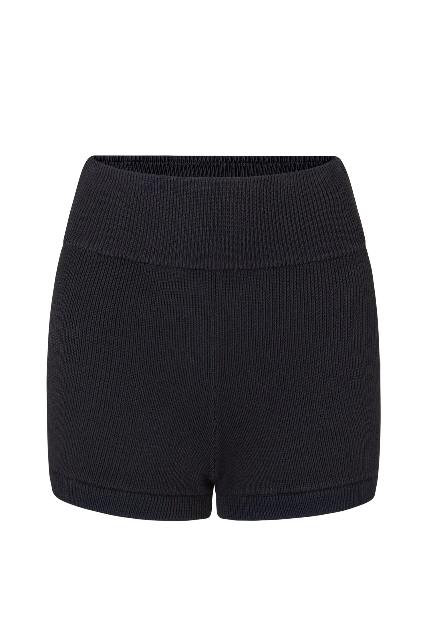 SOL KNIT SHORT - BLACK