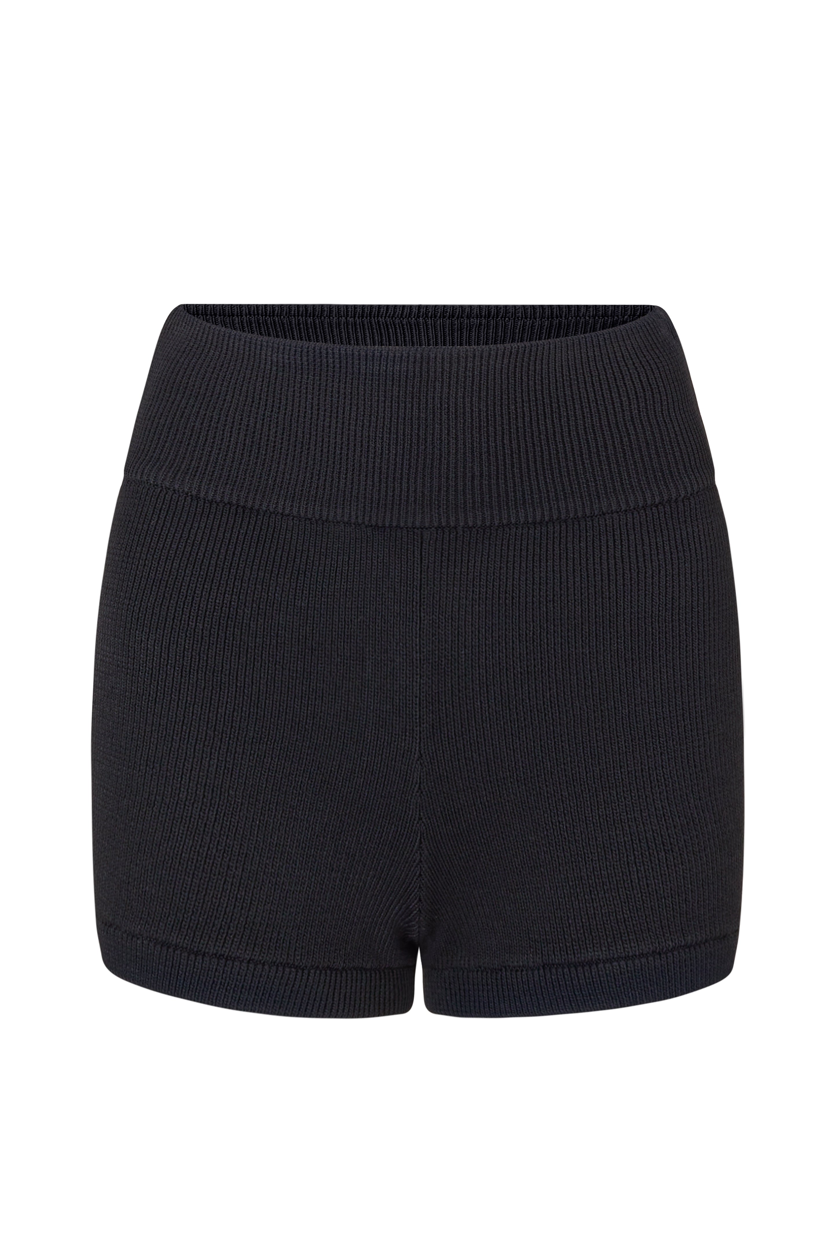 SOL KNIT SHORT - BLACK