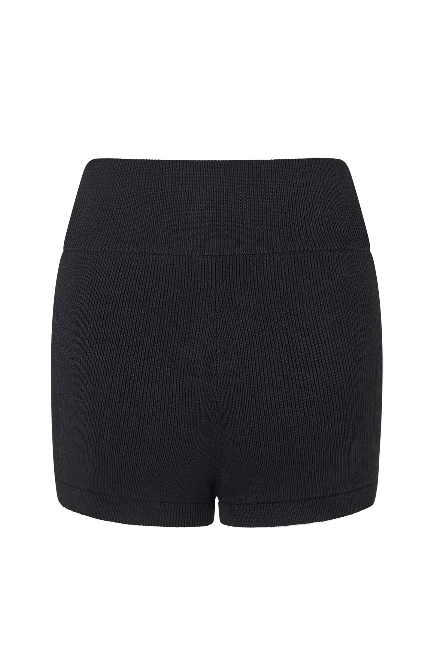 SOL KNIT SHORT - BLACK