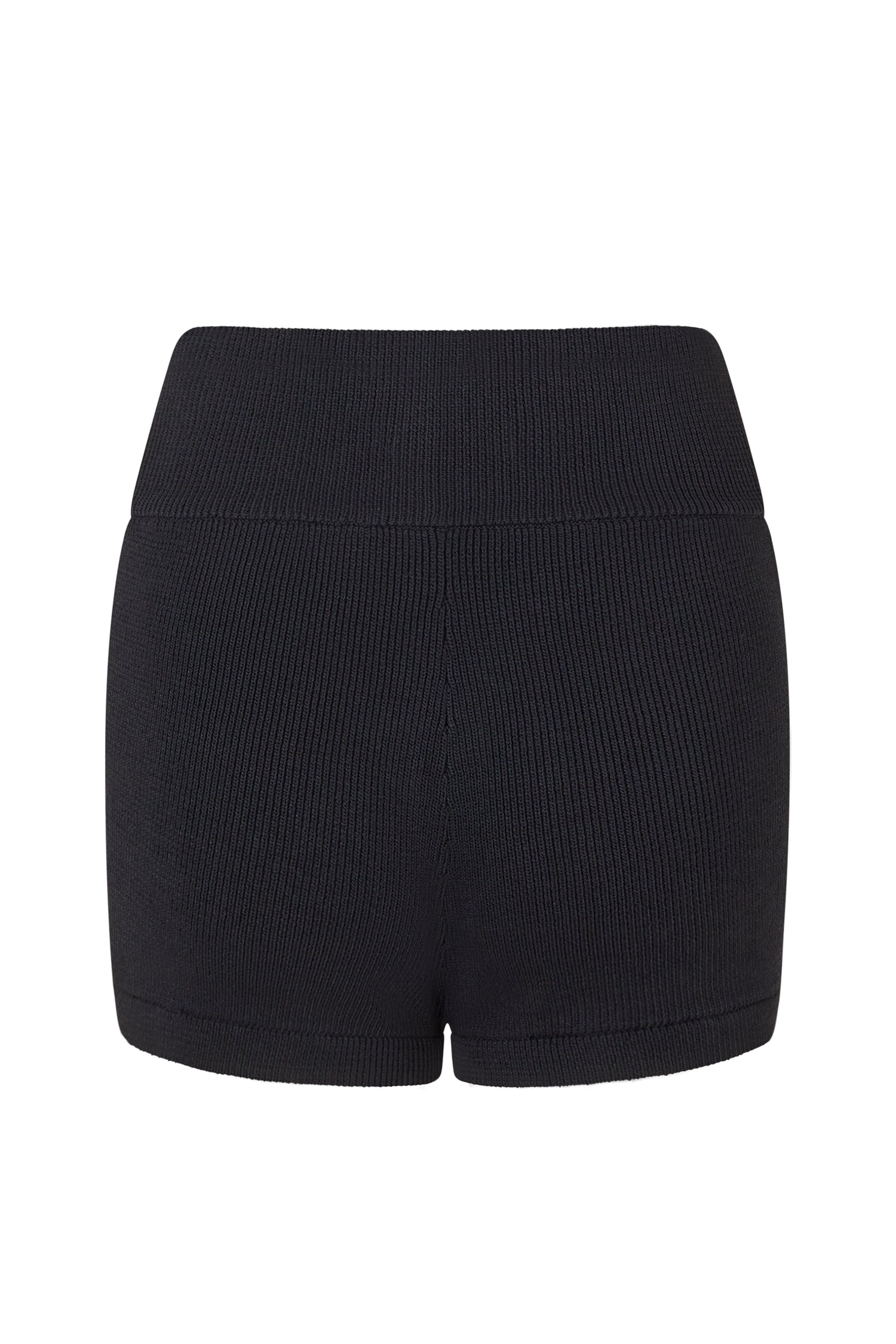 SOL KNIT SHORT - BLACK