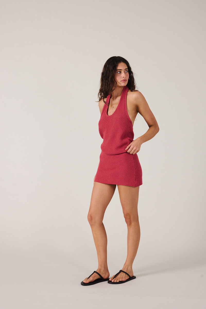 FLORENT HALTER TOP - ROSA