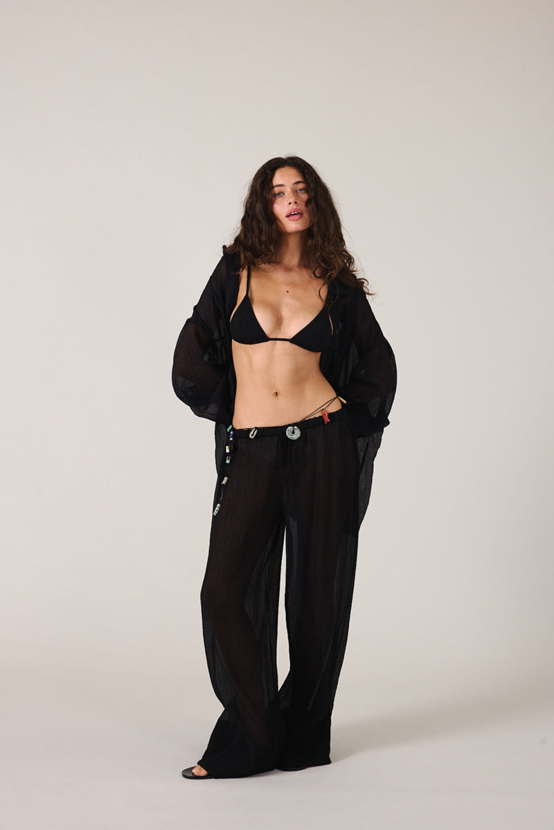 SIENNA SHIRT - BLACK