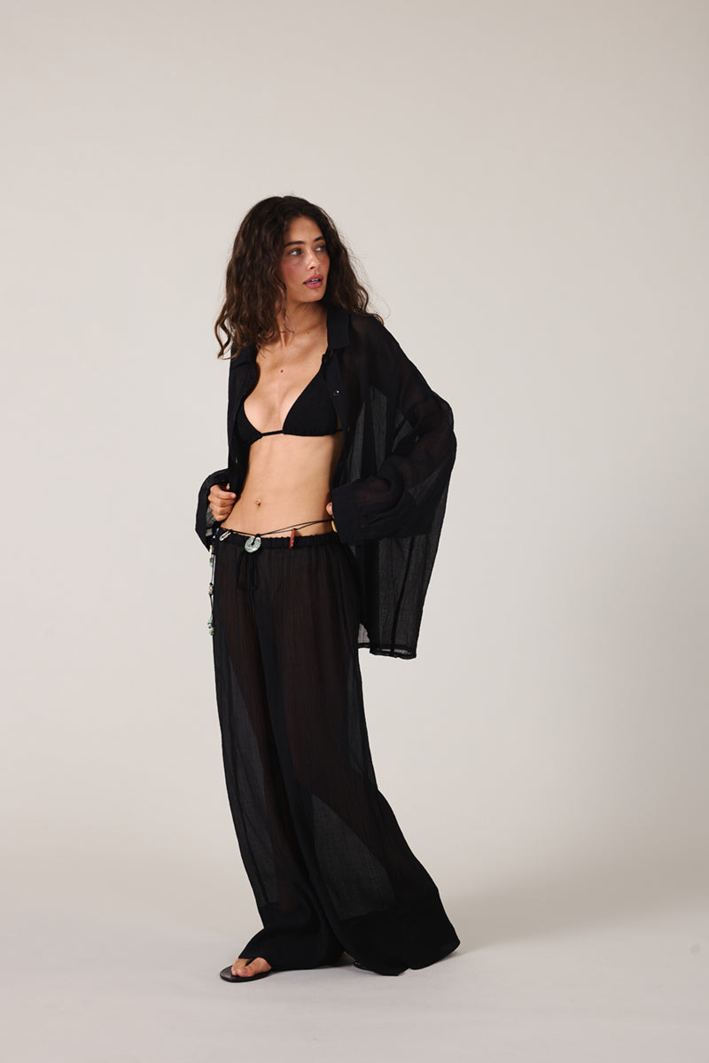 SIENNA SHIRT - BLACK