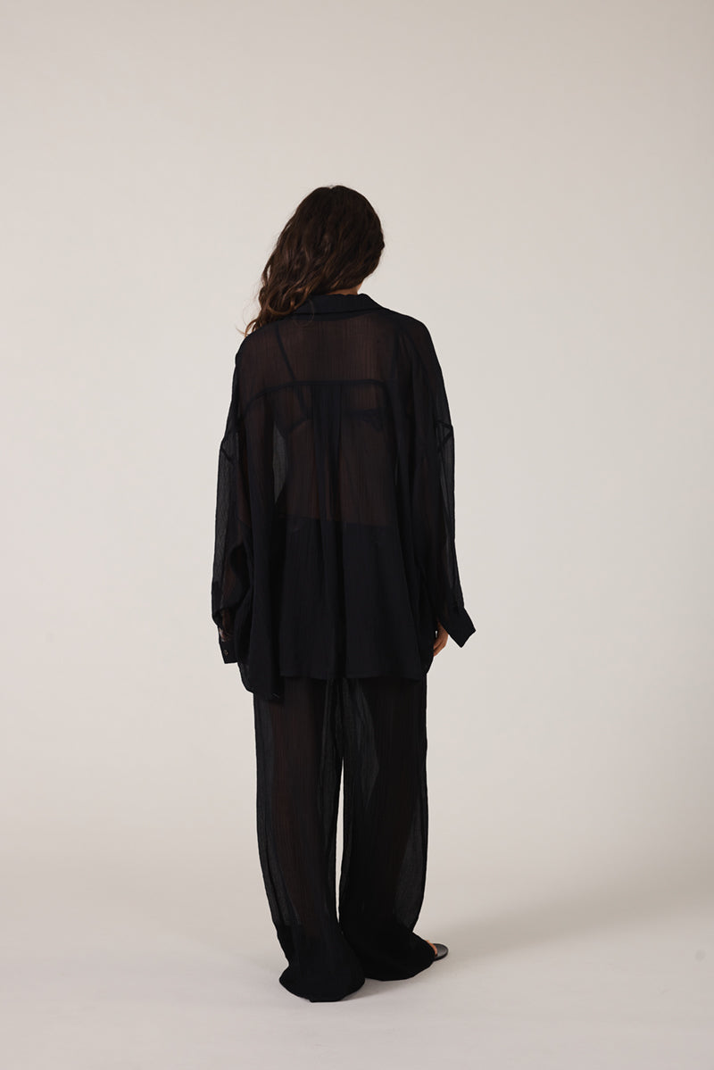 SIENNA SHIRT - BLACK