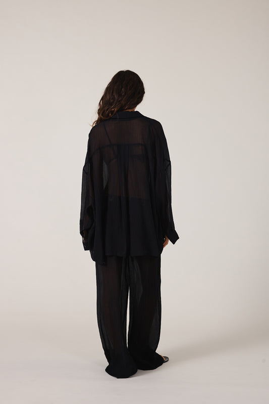 SIENNA SHIRT - BLACK