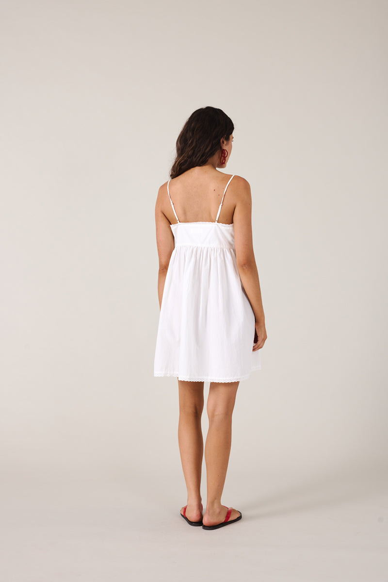 LILYA DRESS - CREMA