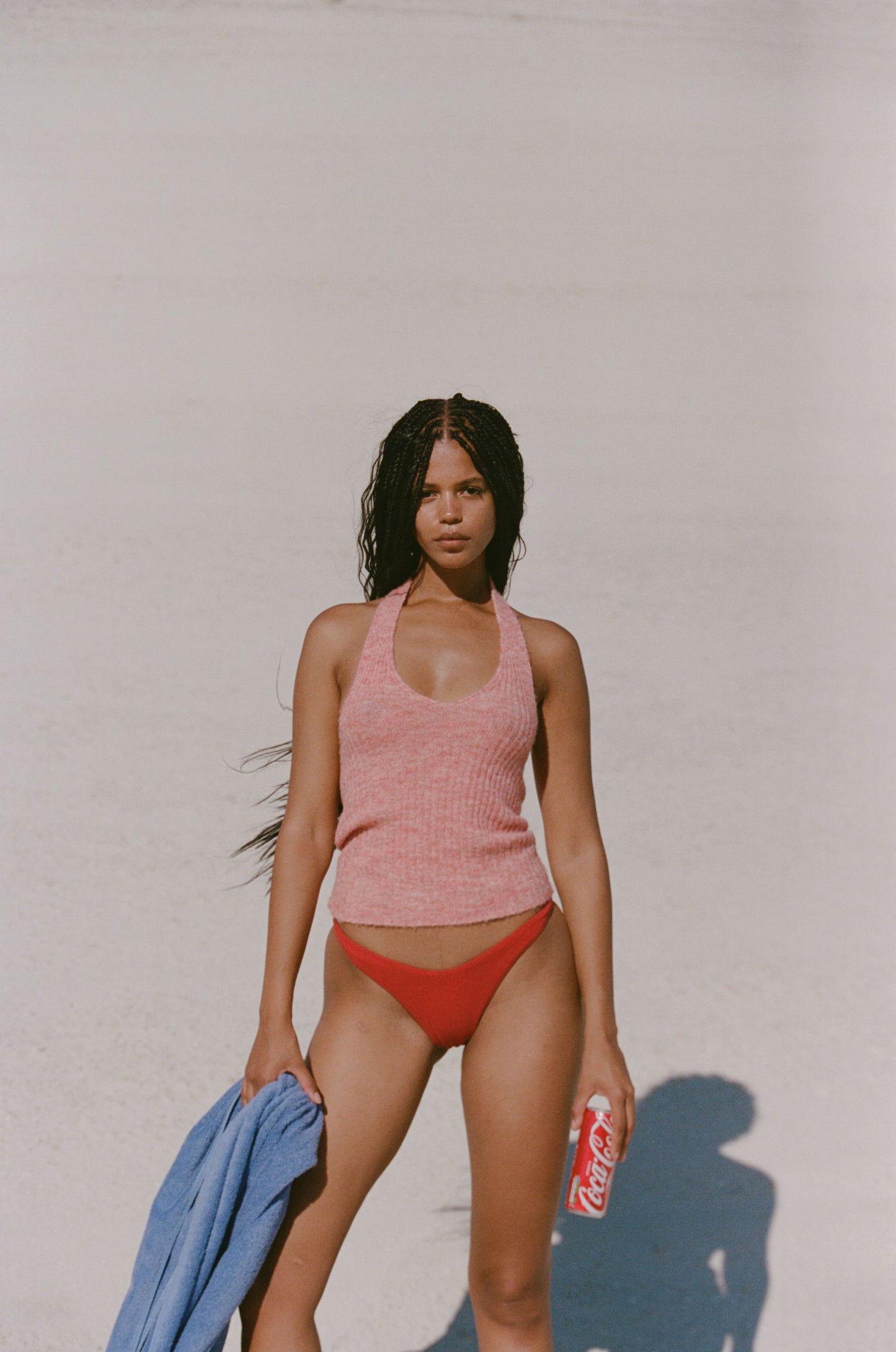 ABELLA TOP - PEACH MARLE