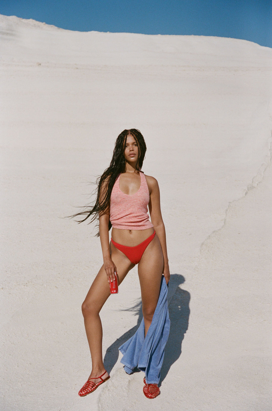 ABELLA TOP - PEACH MARLE