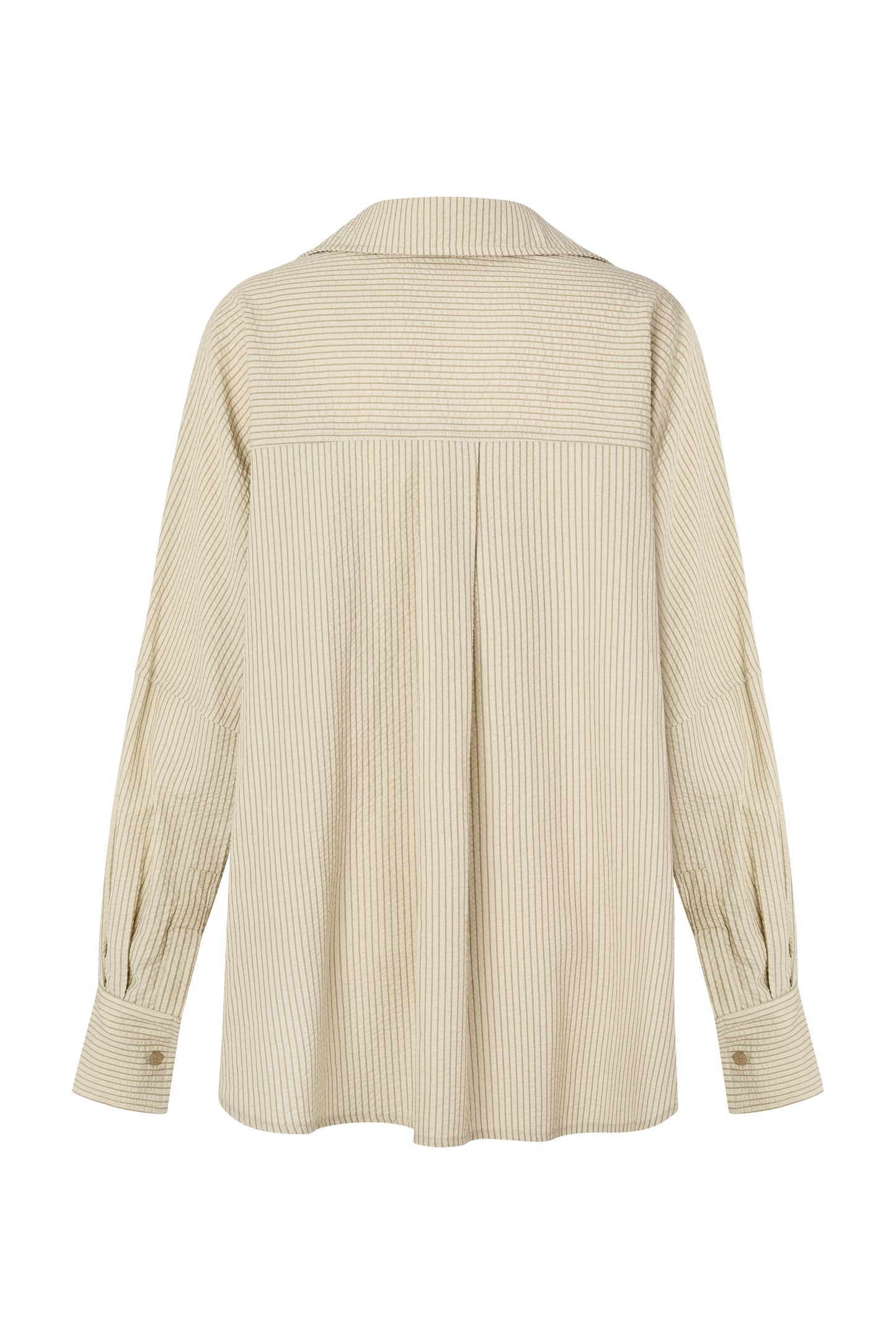 SIDNEY SHIRT - CARAMEL STRIPE