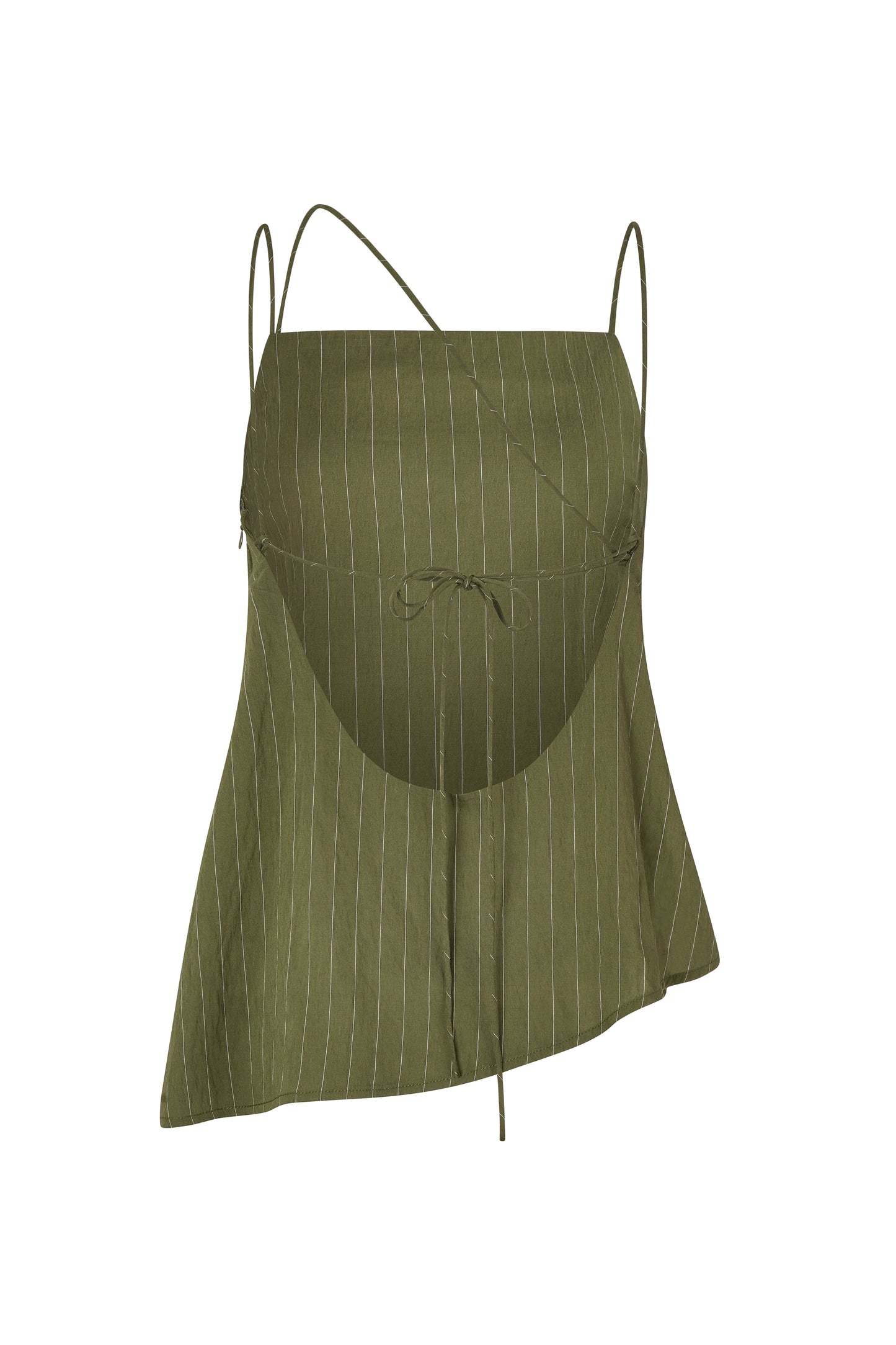 AMELIE CAMI - KHAKI STRIPE