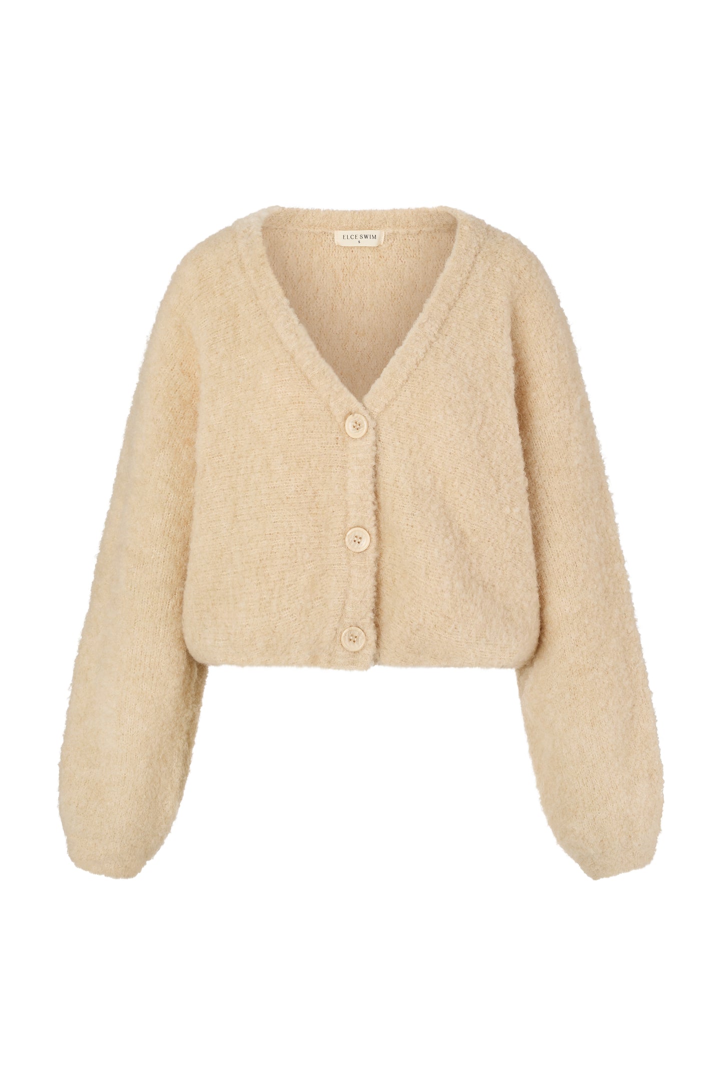 DREW BOUCLE CARDIGAN - OAT MARLE