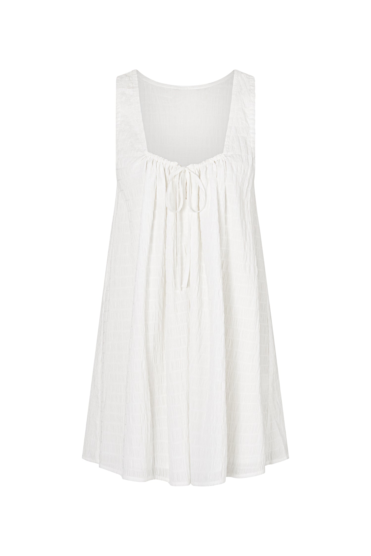WILLOW MINI DRESS - IVORY