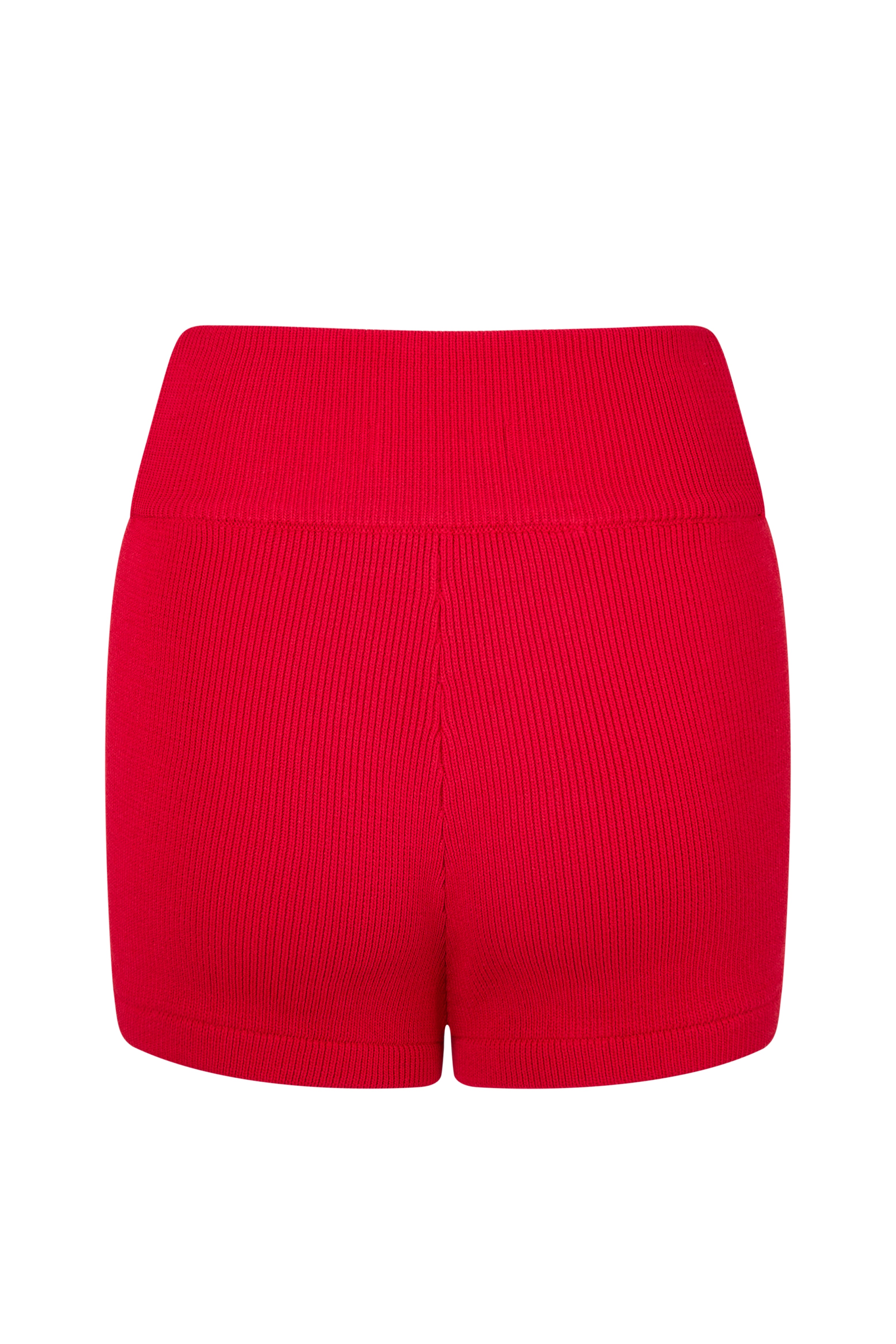 SOL KNIT SHORT - RED
