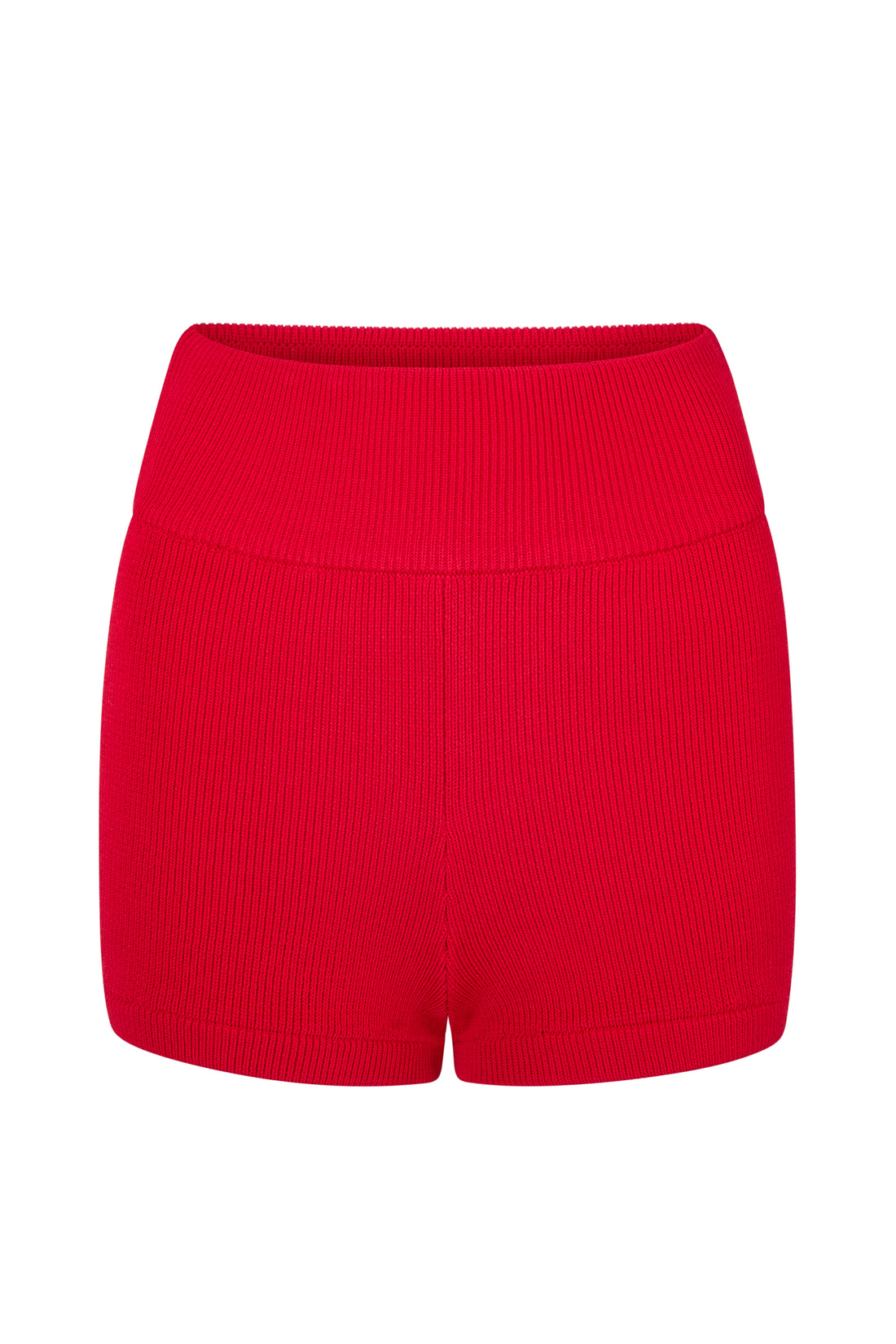 SOL KNIT SHORT - RED