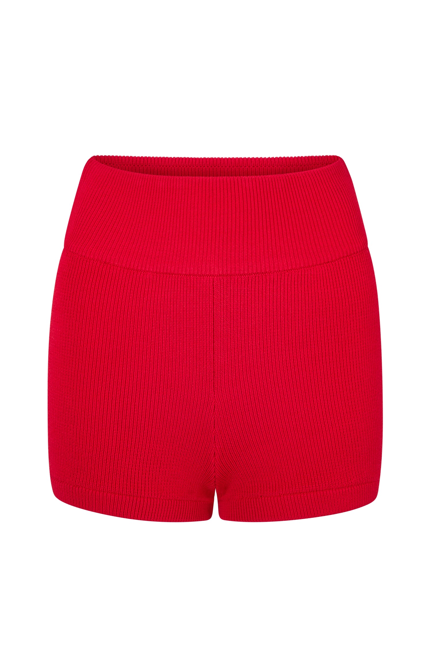 SOL KNIT SHORT - RED
