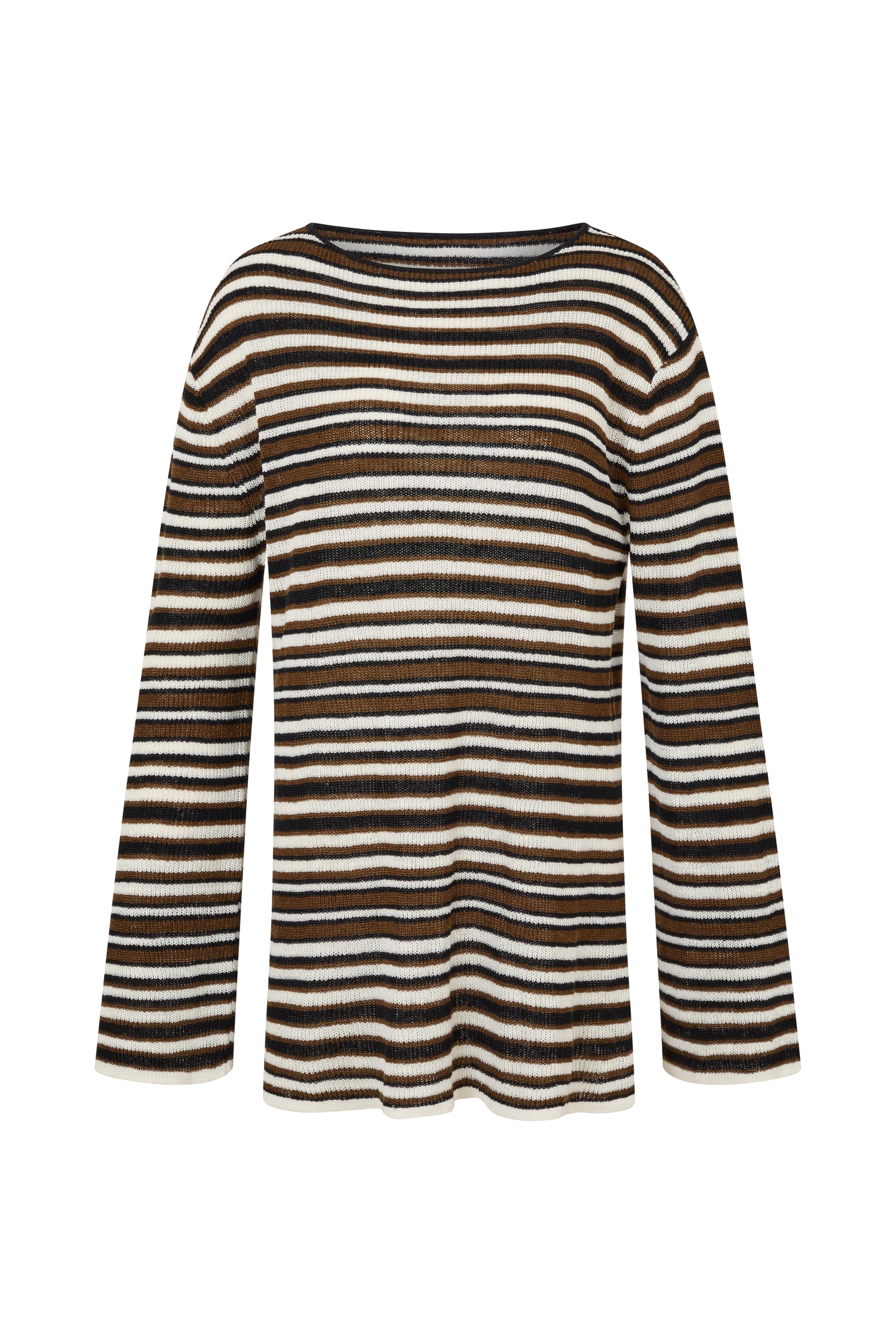 AURA MINI DRESS - DESERT STRIPE