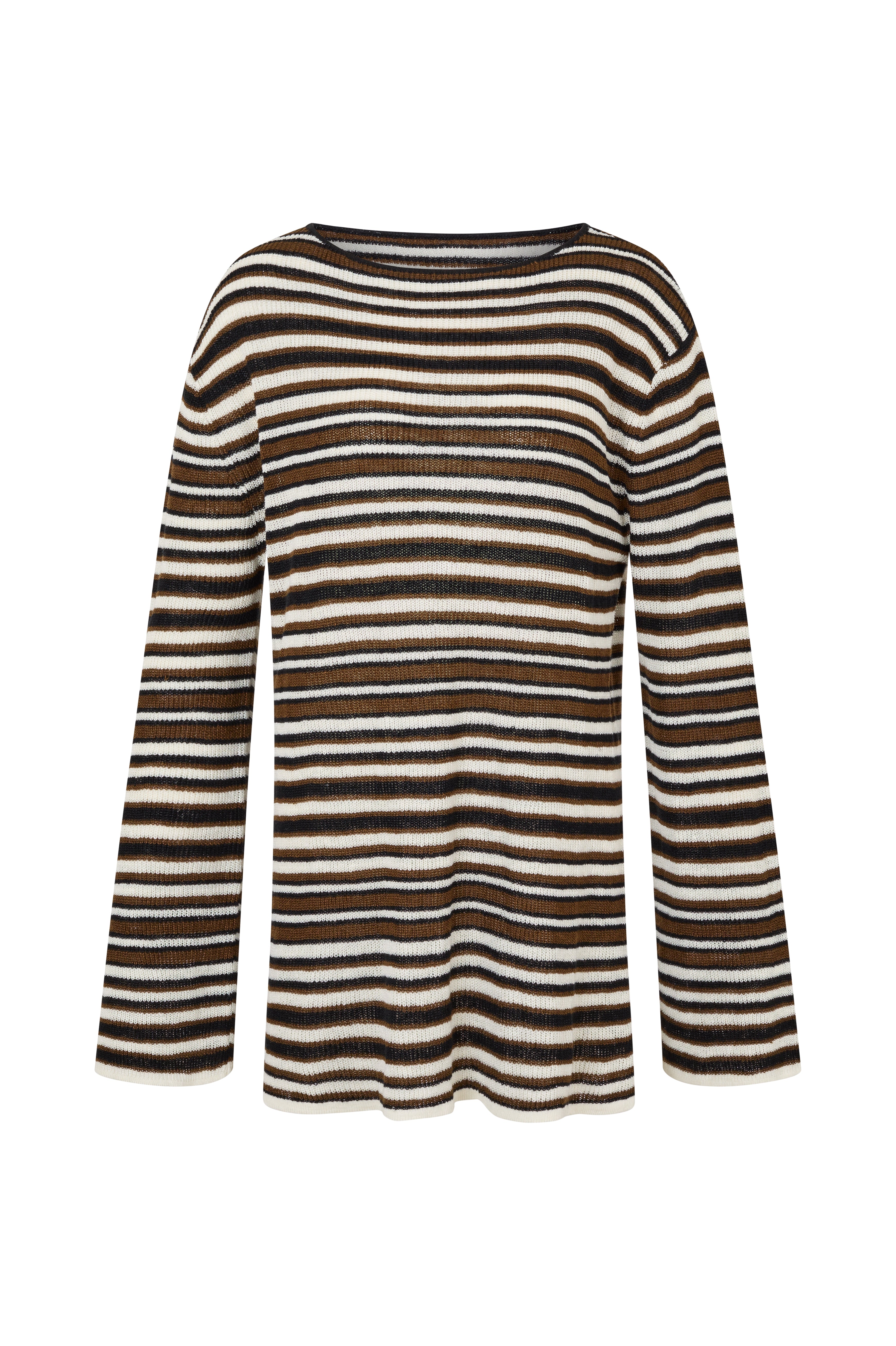 AURA MINI DRESS - DESERT STRIPE