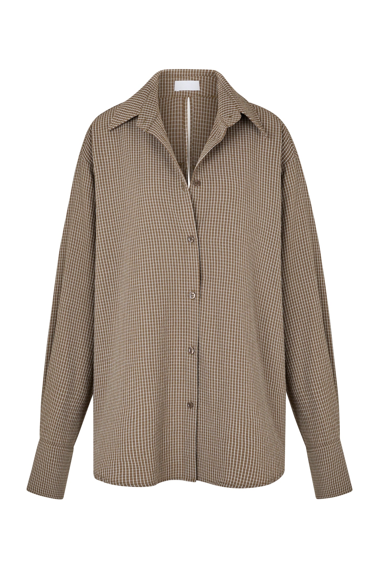 JOSEFINA SHIRT - ESPRESSO