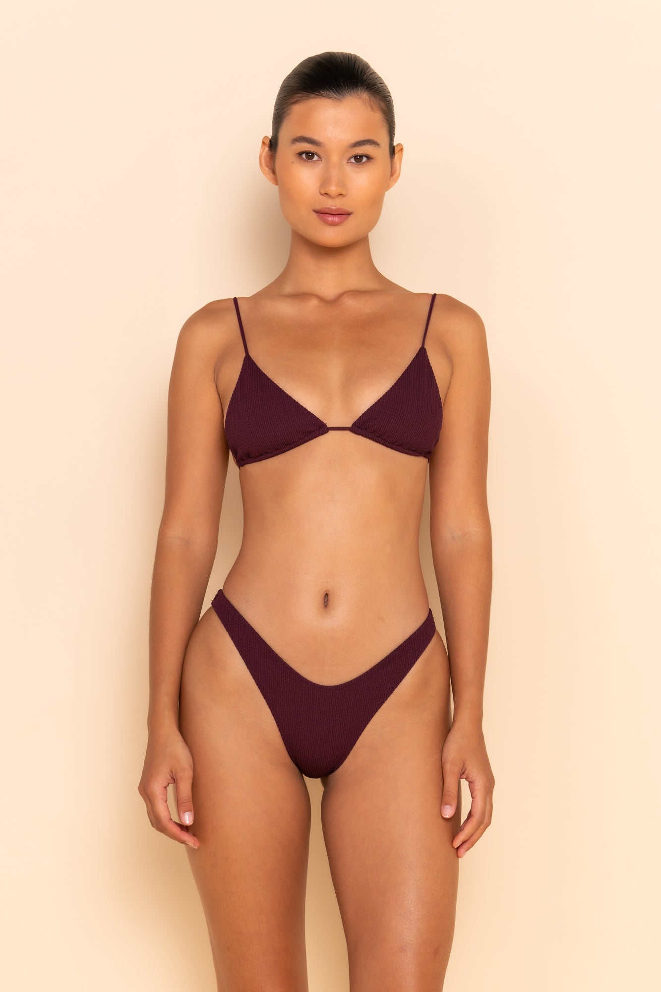 KAIA TOP - PLUM