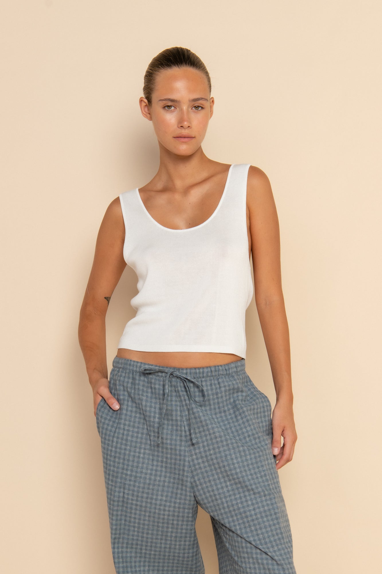 LOUISE TOP - OFF WHITE