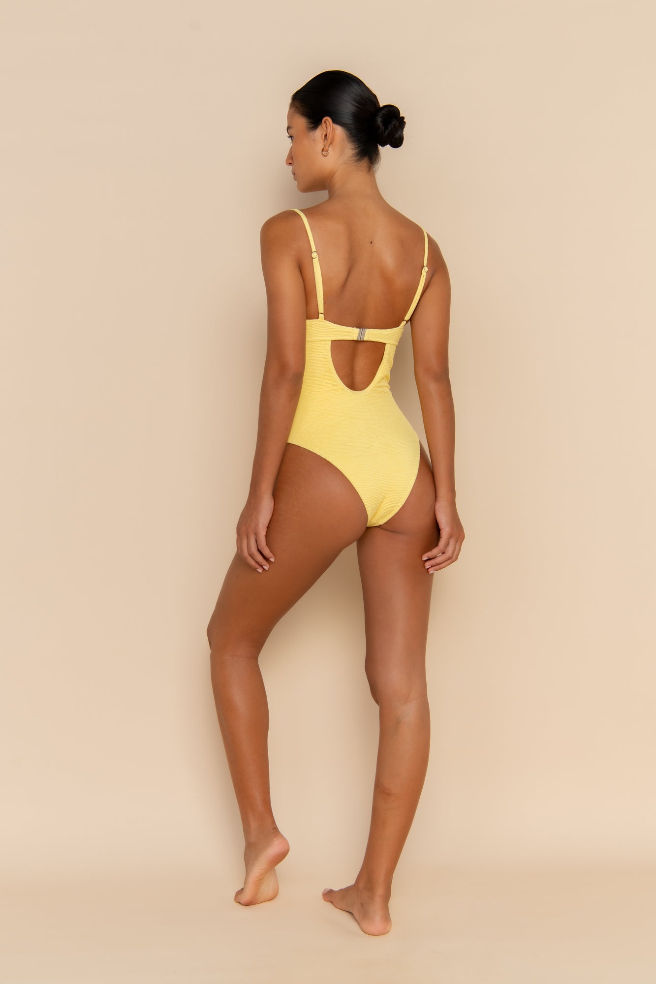 ESCAPE UNDERWIRE ONE PIECE - LEMON