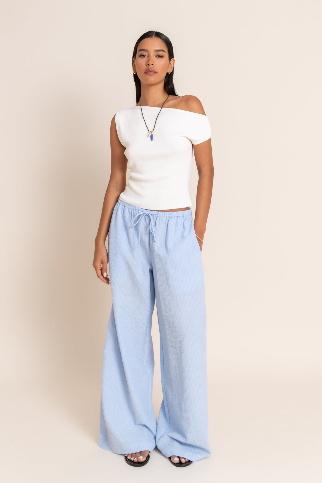 LEYA TOP - WHITE