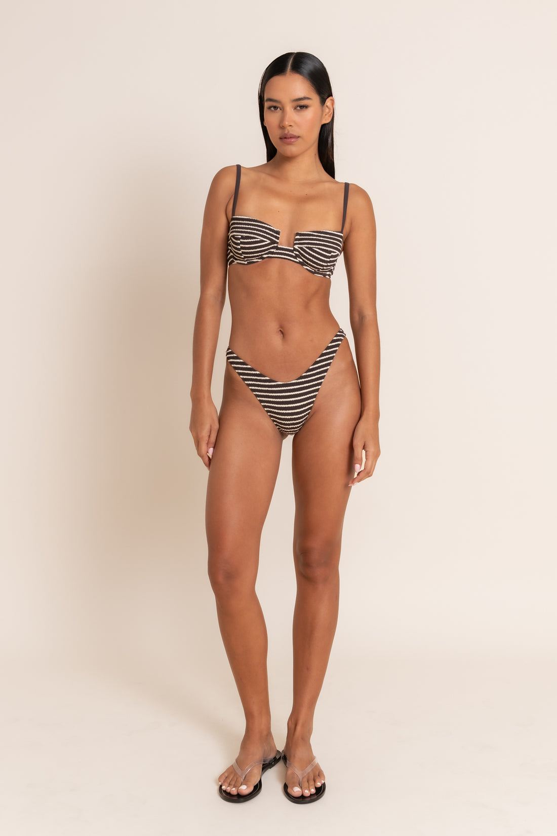 MAX BOTTOM - CACAO STRIPE
